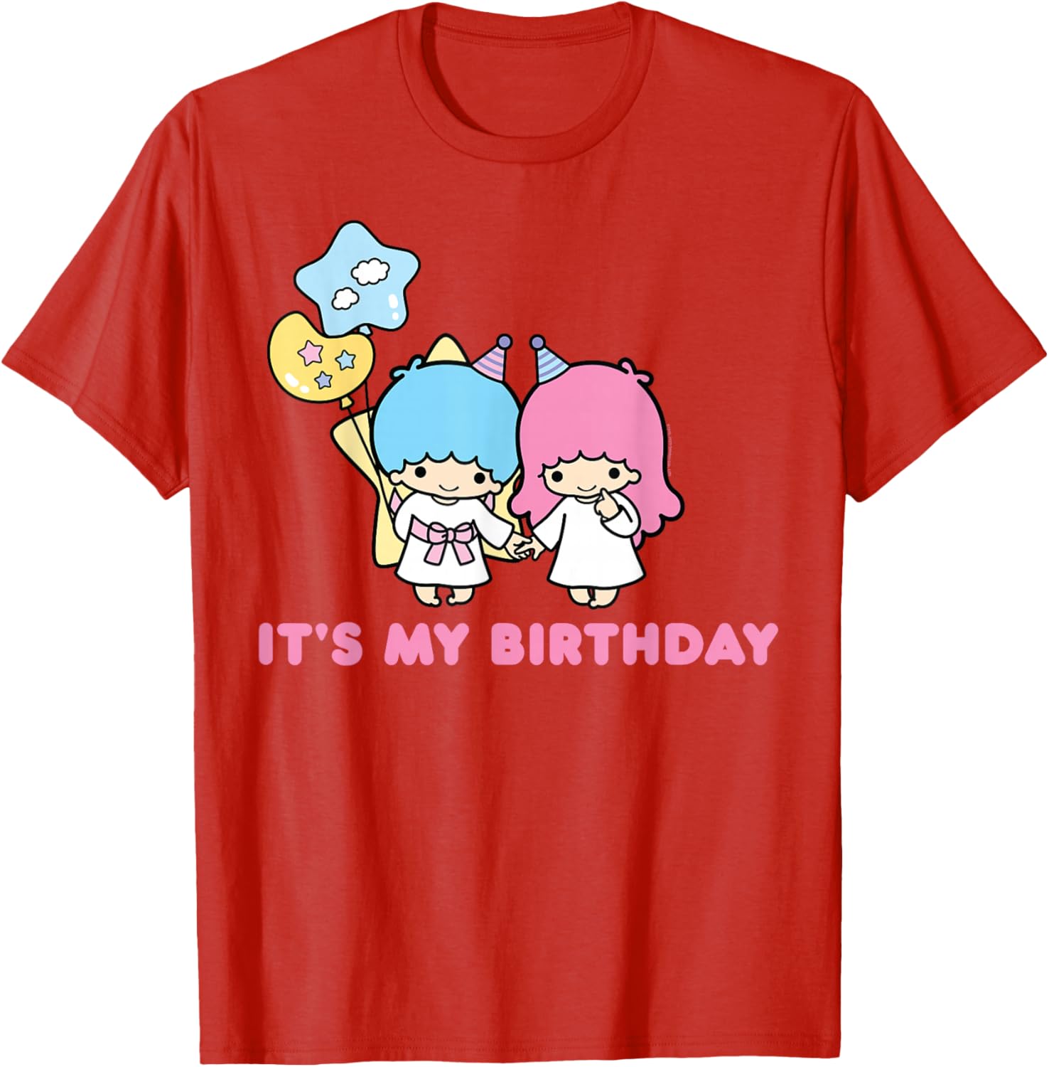 Little Twin Stars Birthday T-Shirt for Kids – Fun and Colorful Design - 10