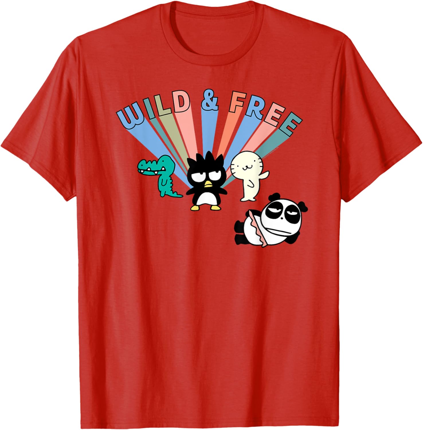 Badtz-Maru Wild and Free T-Shirt - Cute Graphic Tee for Fun Outfits - 10