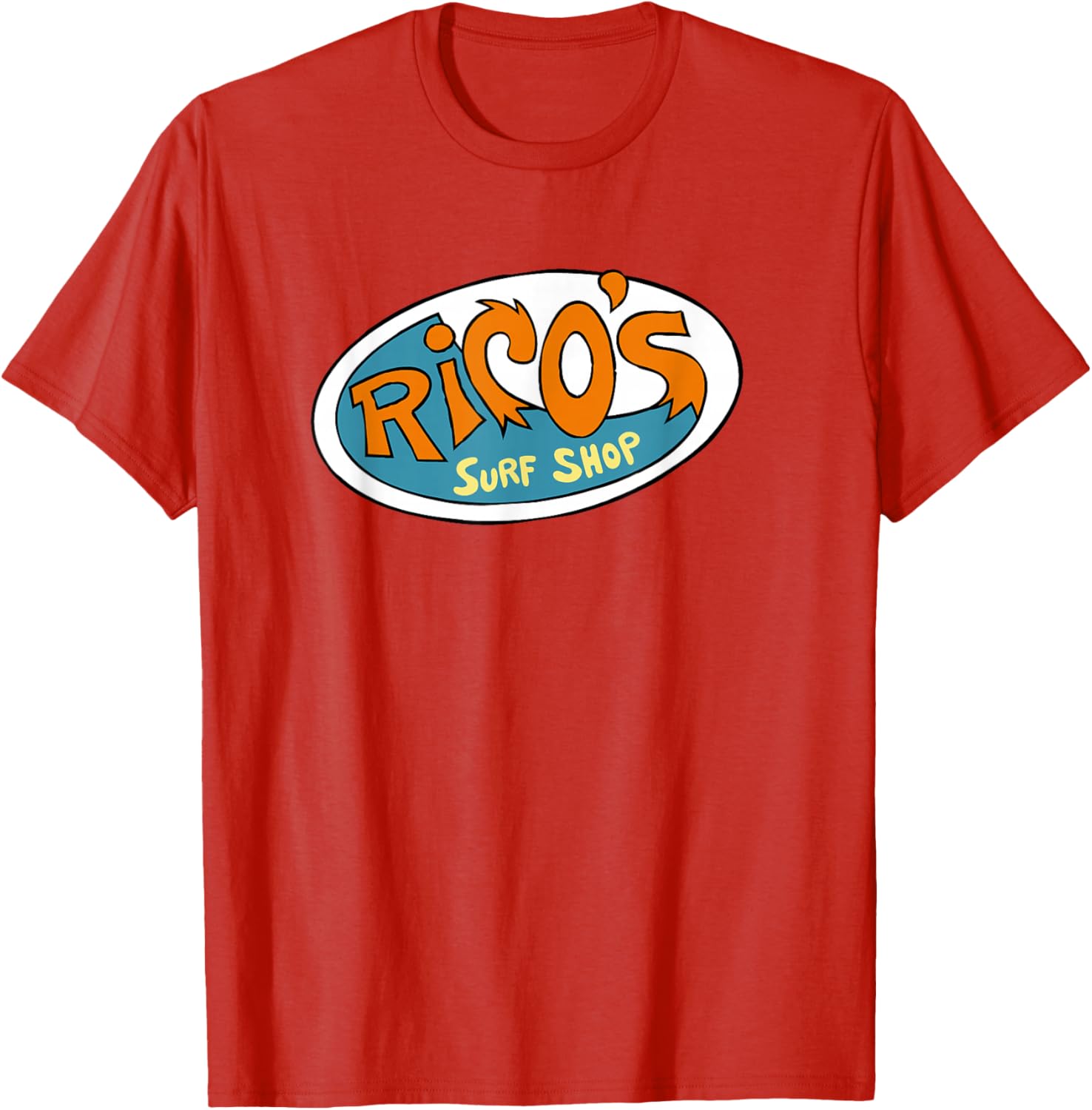 Hannah Montana Rico's Surf Shop Logo T-Shirt for Fans and Fashion Lovers - 3