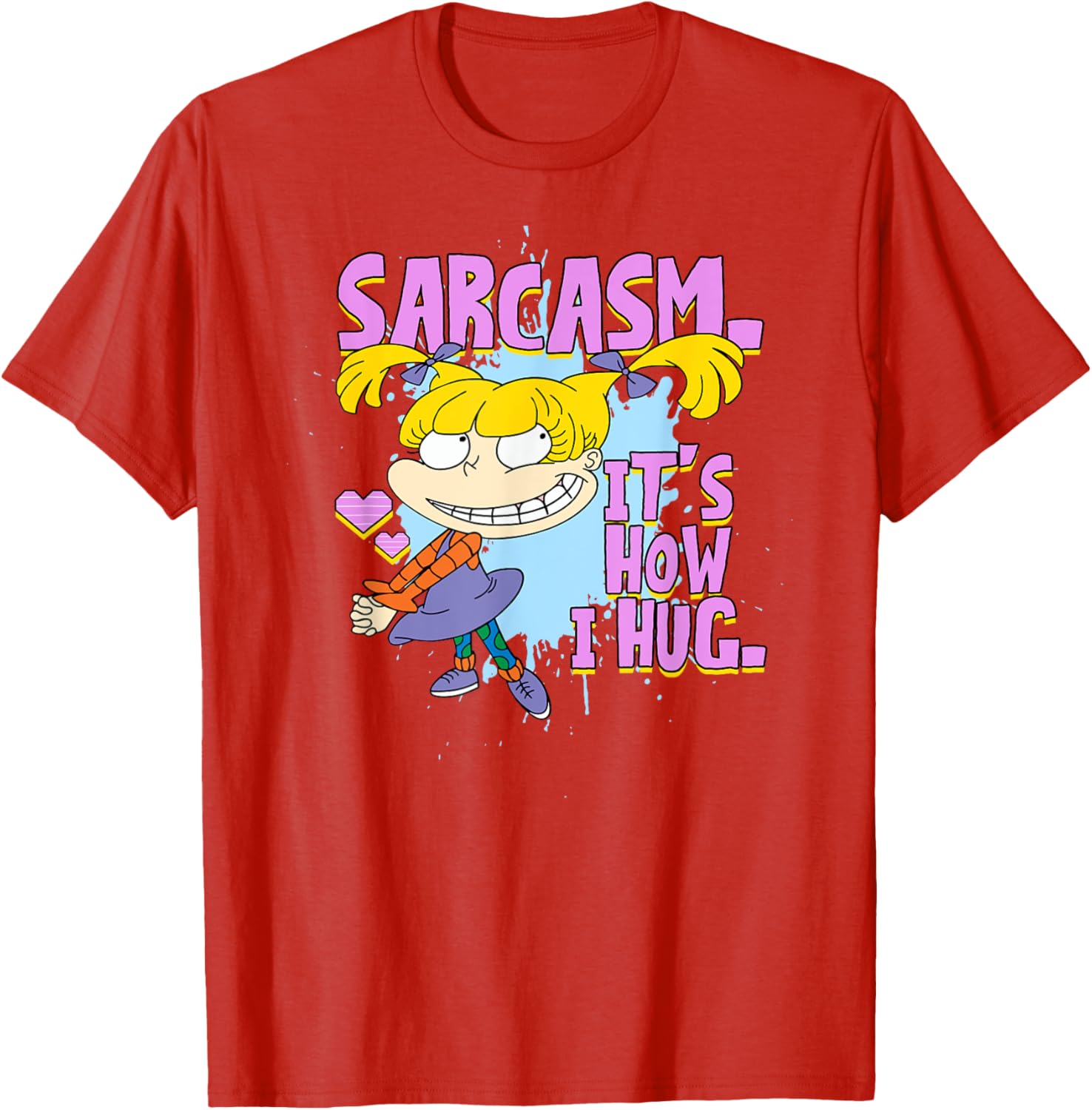 Mademark x Rugrats Angelica Sarcasm T-Shirt for Fun-Loving Fans - 18