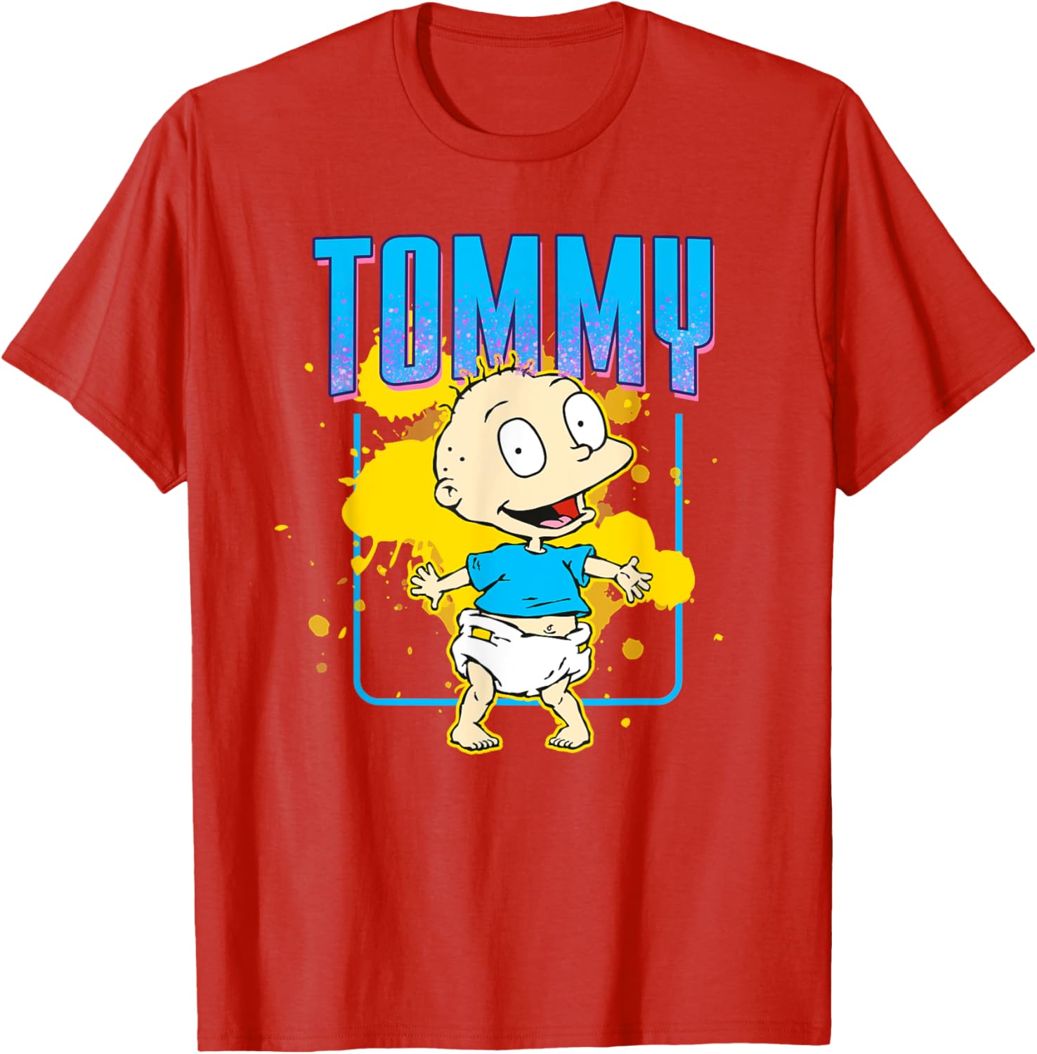 Mademark Rugrats Tommy Pickles T-Shirt Fun Graphic Tee for Kids and Adults - 12