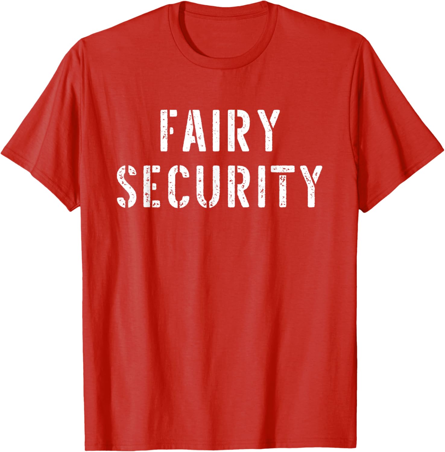 Family Halloween Fairy Security T-Shirt Costume for Dad, Mom, Daughter - 16