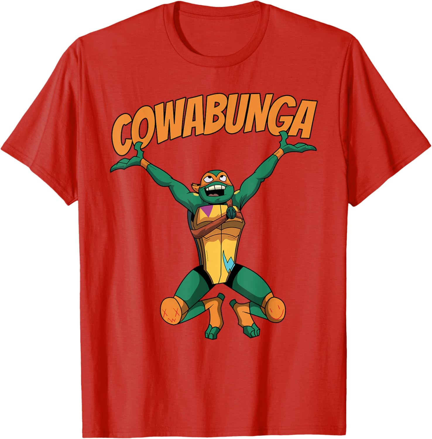 Mademark Teenage Mutant Ninja Turtles Mikey Cowabunga T-Shirt for Kids - 20