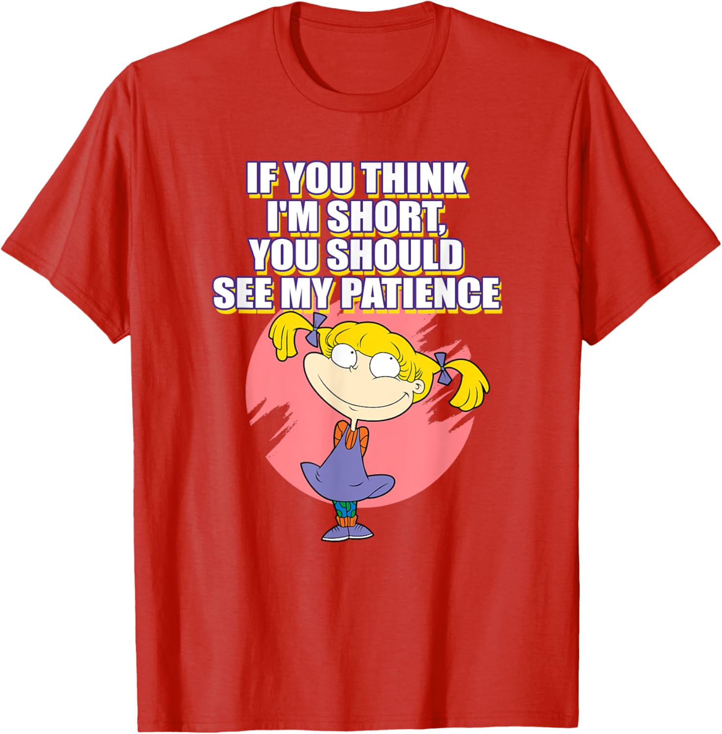 Mademark x Rugrats Angelica Patience T-Shirt for Trendy Kids Fashion - 4