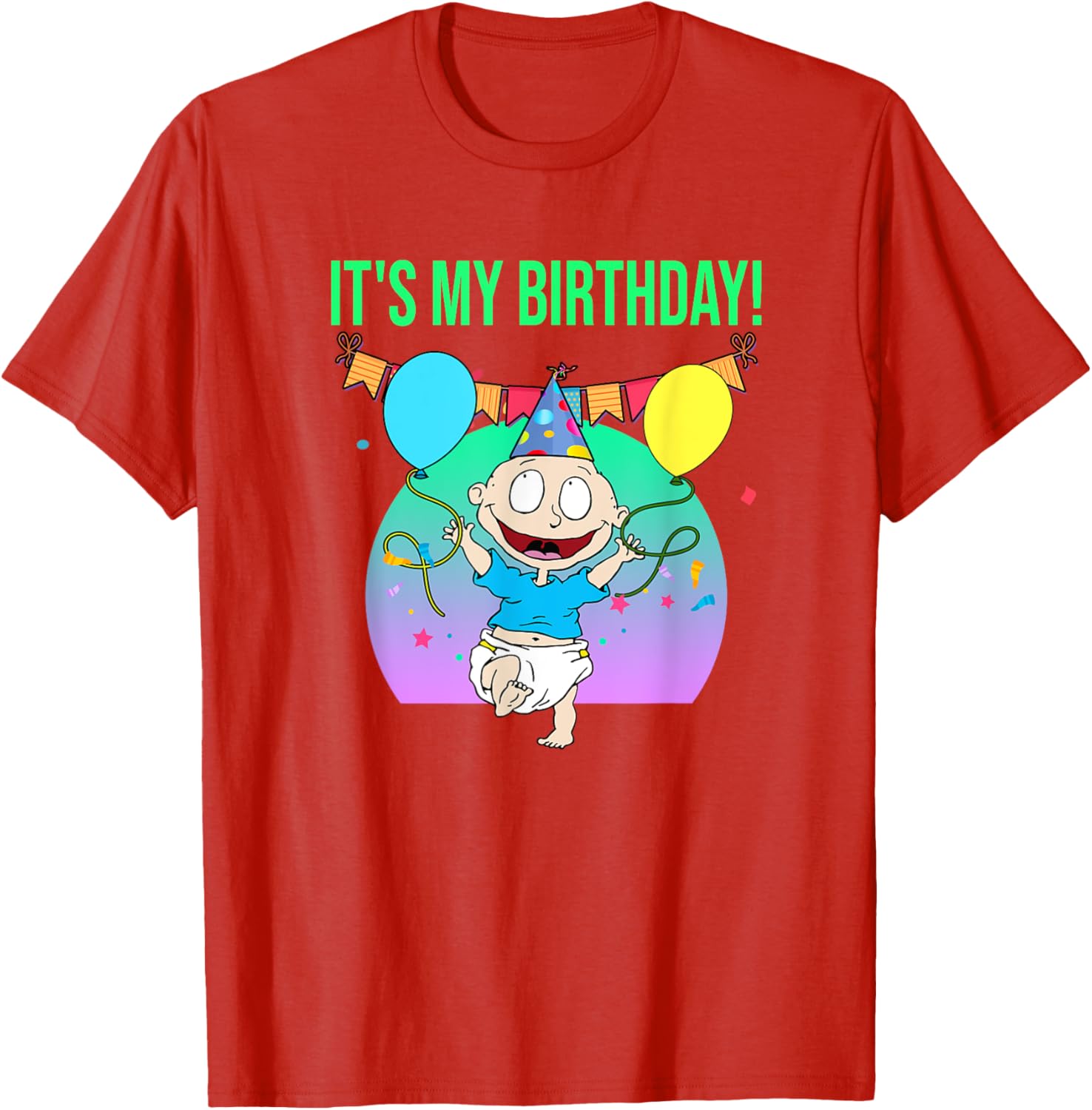 Mademark Rugrats Tommy Pickles Birthday T-Shirt for Kids and Adults - 4