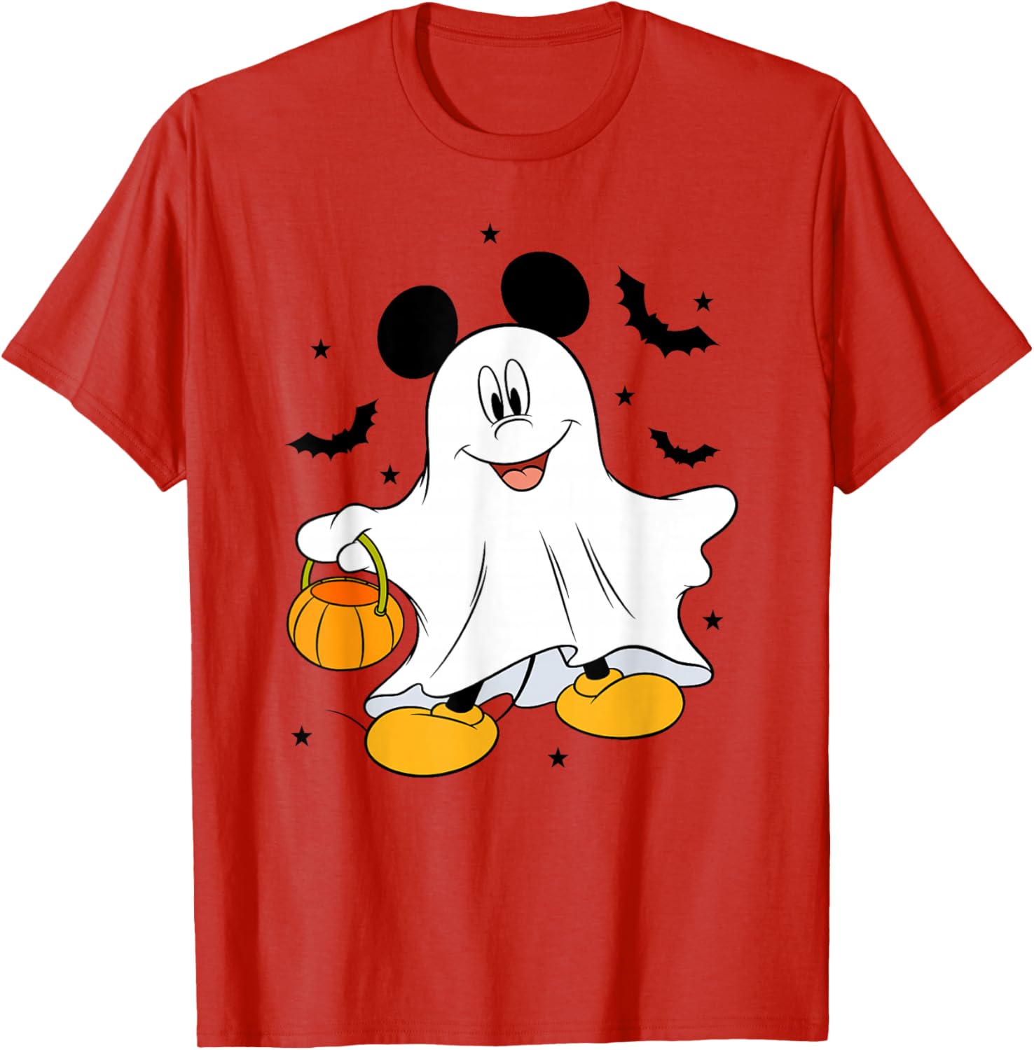Disney Mickey Mouse Halloween Ghost T-Shirt for Fun Fall Style - 15