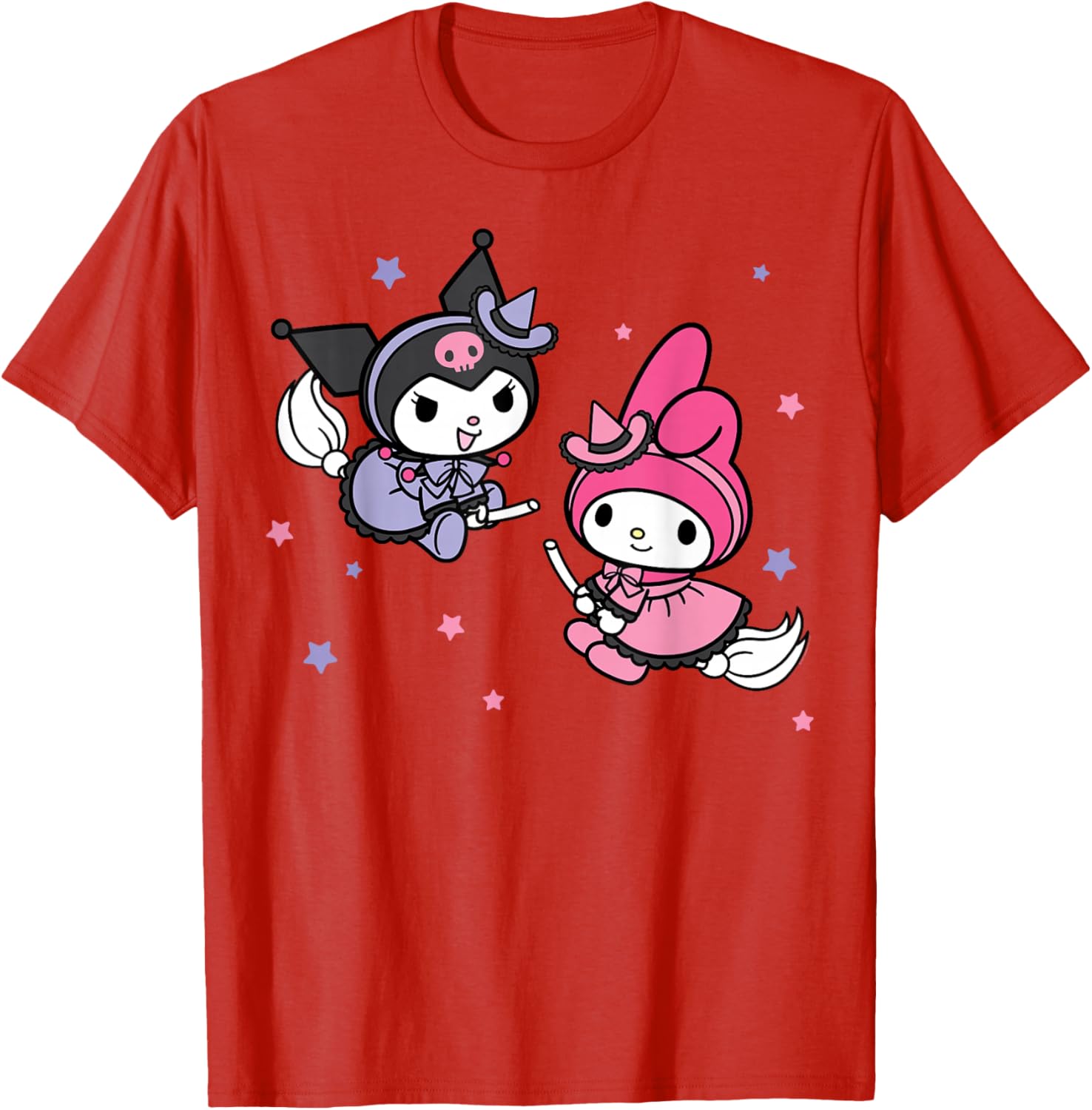 My Melody Kuromi Little Witches Halloween T-Shirt for Kids and Adults - 1