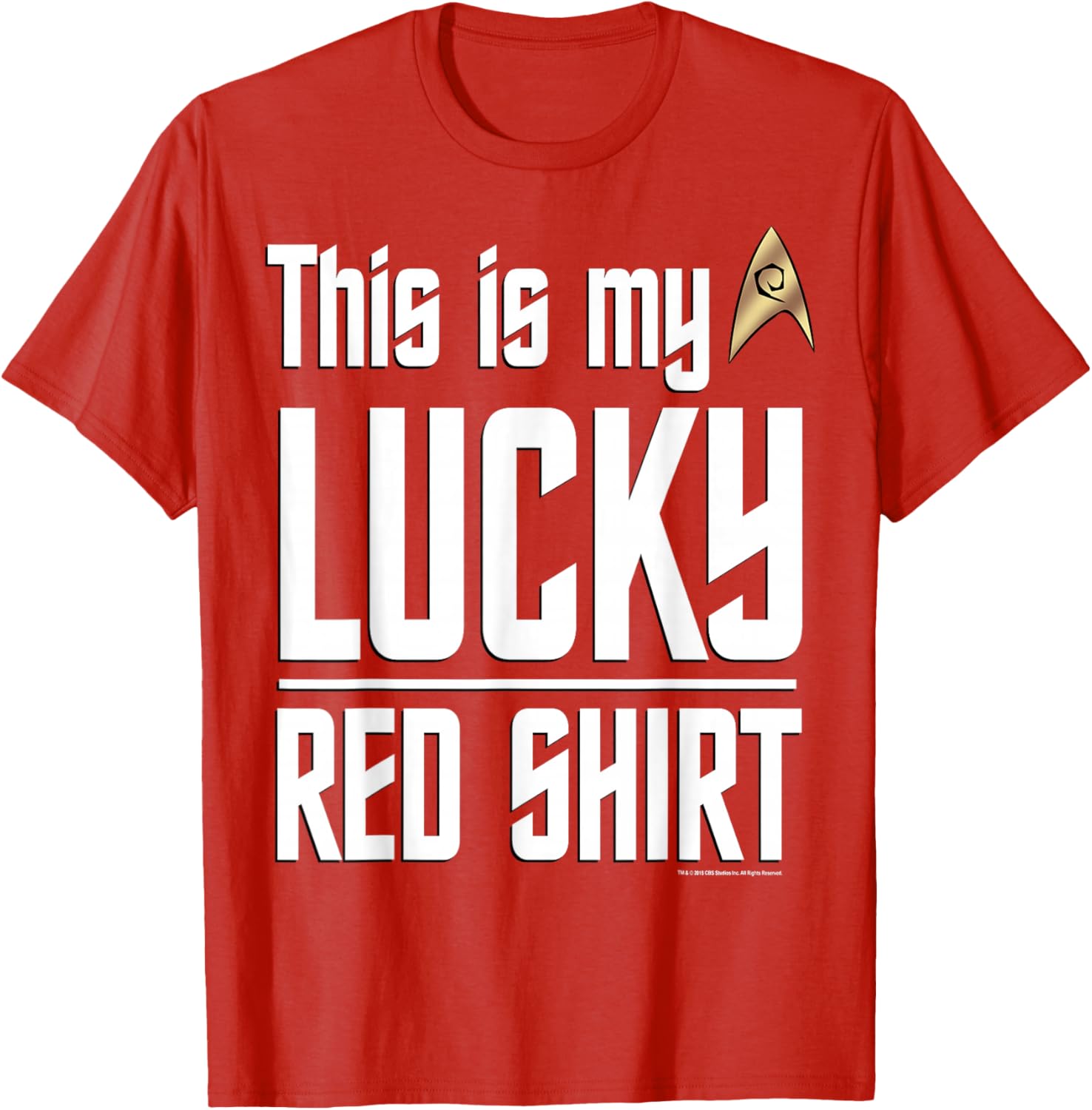 Star Trek Original Series Lucky Red Shirt T-Shirt for Fans and Collectors - 5