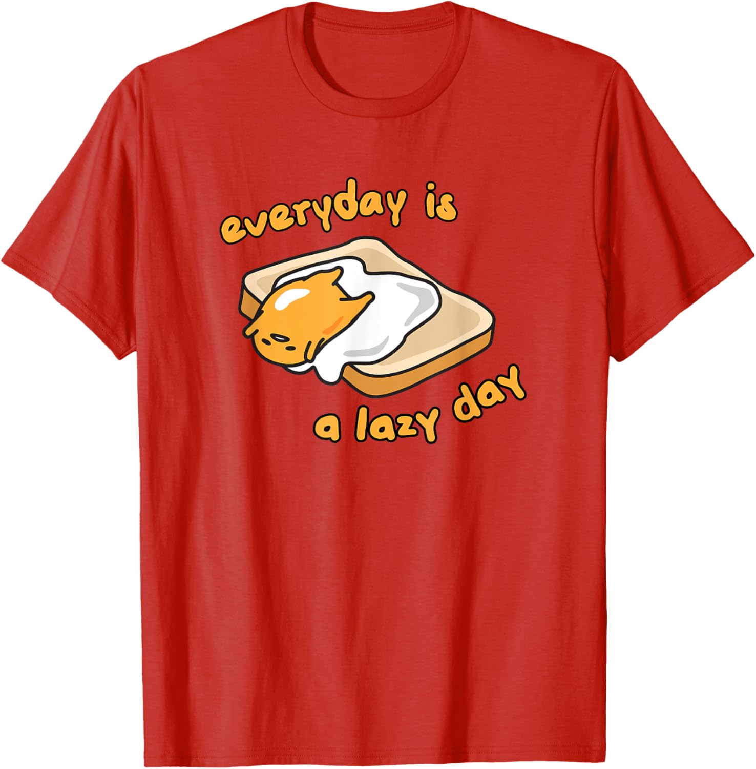 Gudetama Lazy Day T-Shirt for Relaxed Comfort and Fun Style - 6