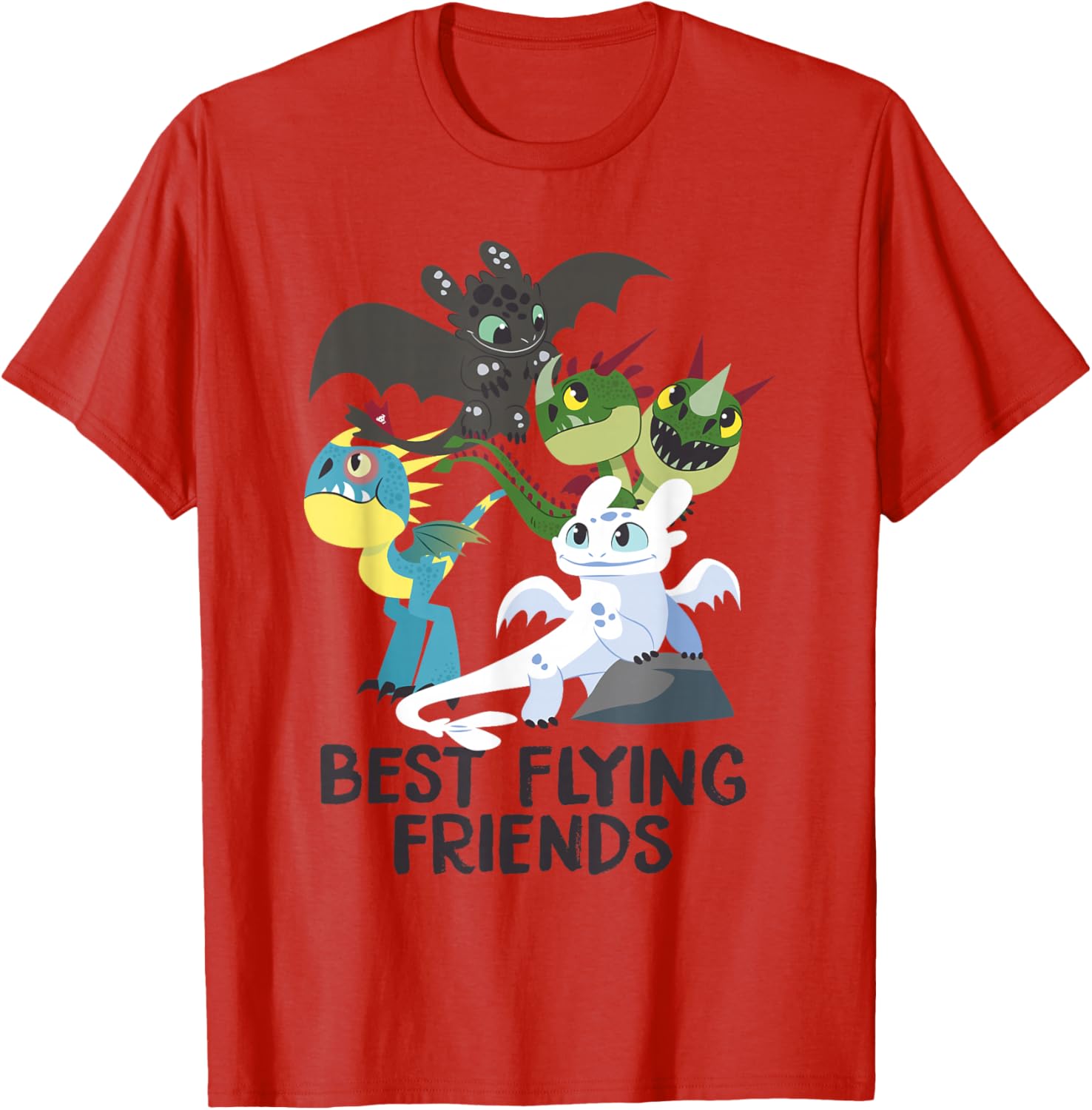 How to Train Your Dragon 3 Best Friends T-Shirt for Fans and Kids - 4