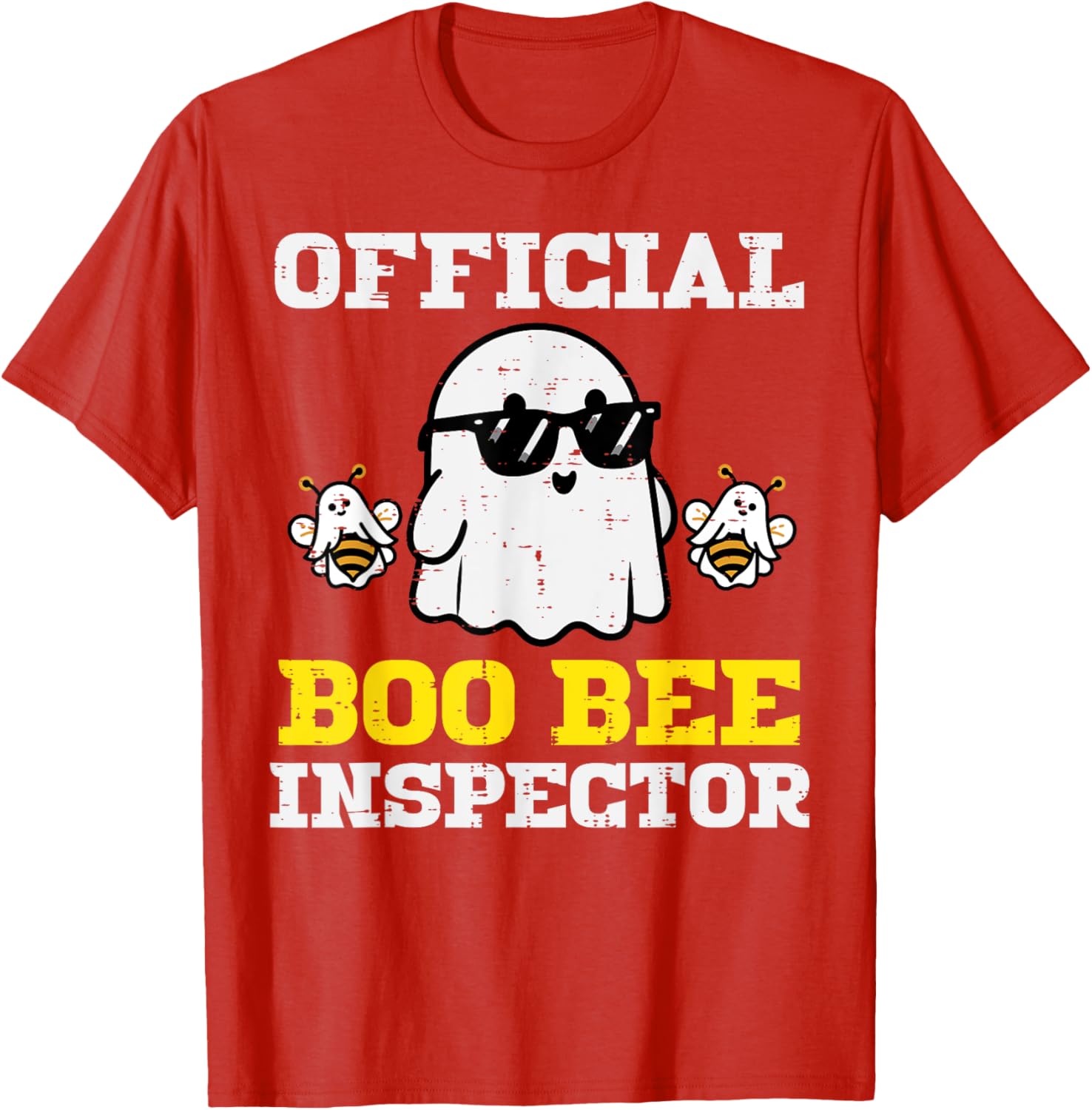 Halloween Boo Bee Inspector Funny Costume Tee for Men and Women - 19