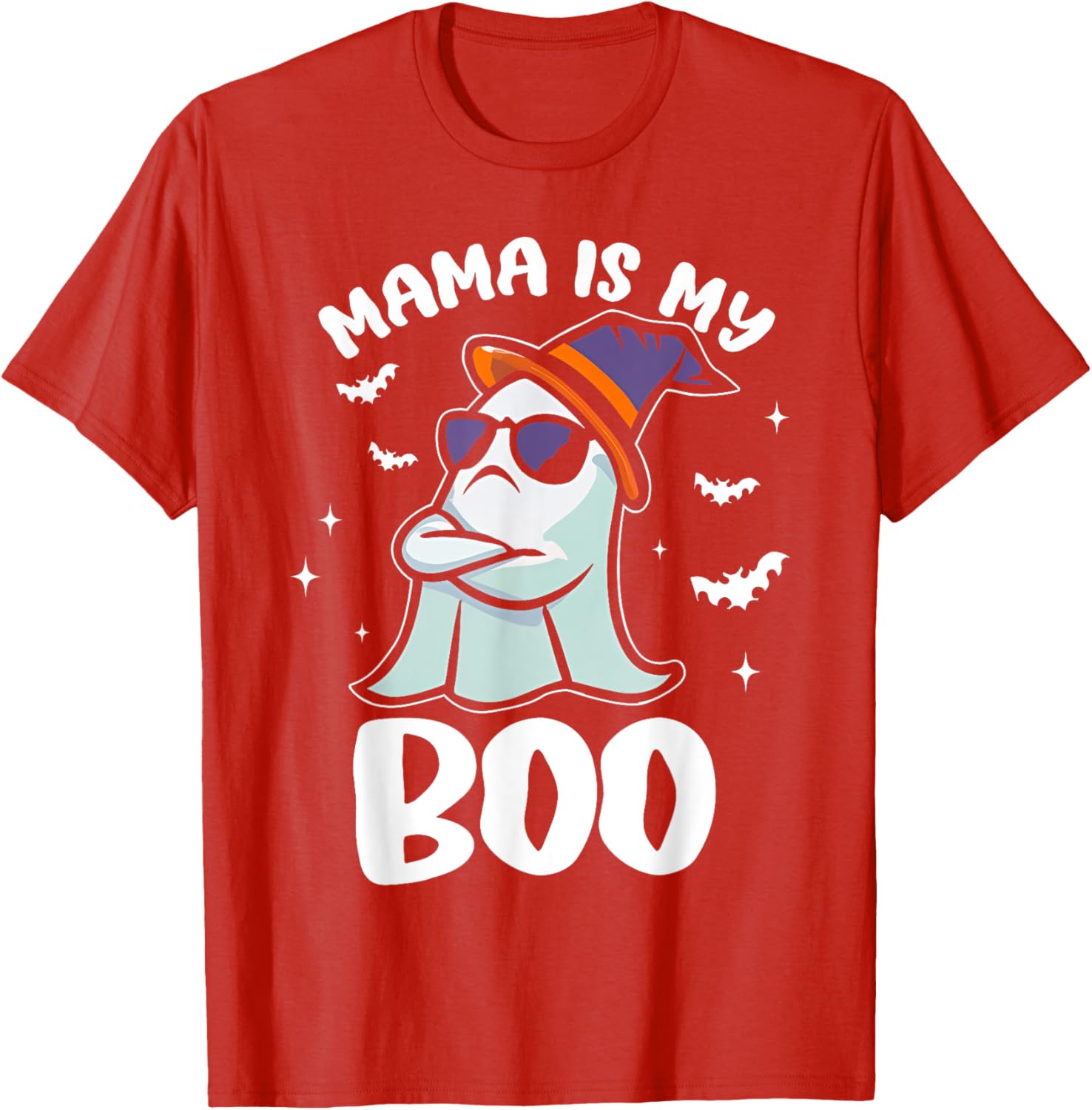 Groovy Mama Is My Boo Halloween T-Shirt for Toddlers and Kids - 20