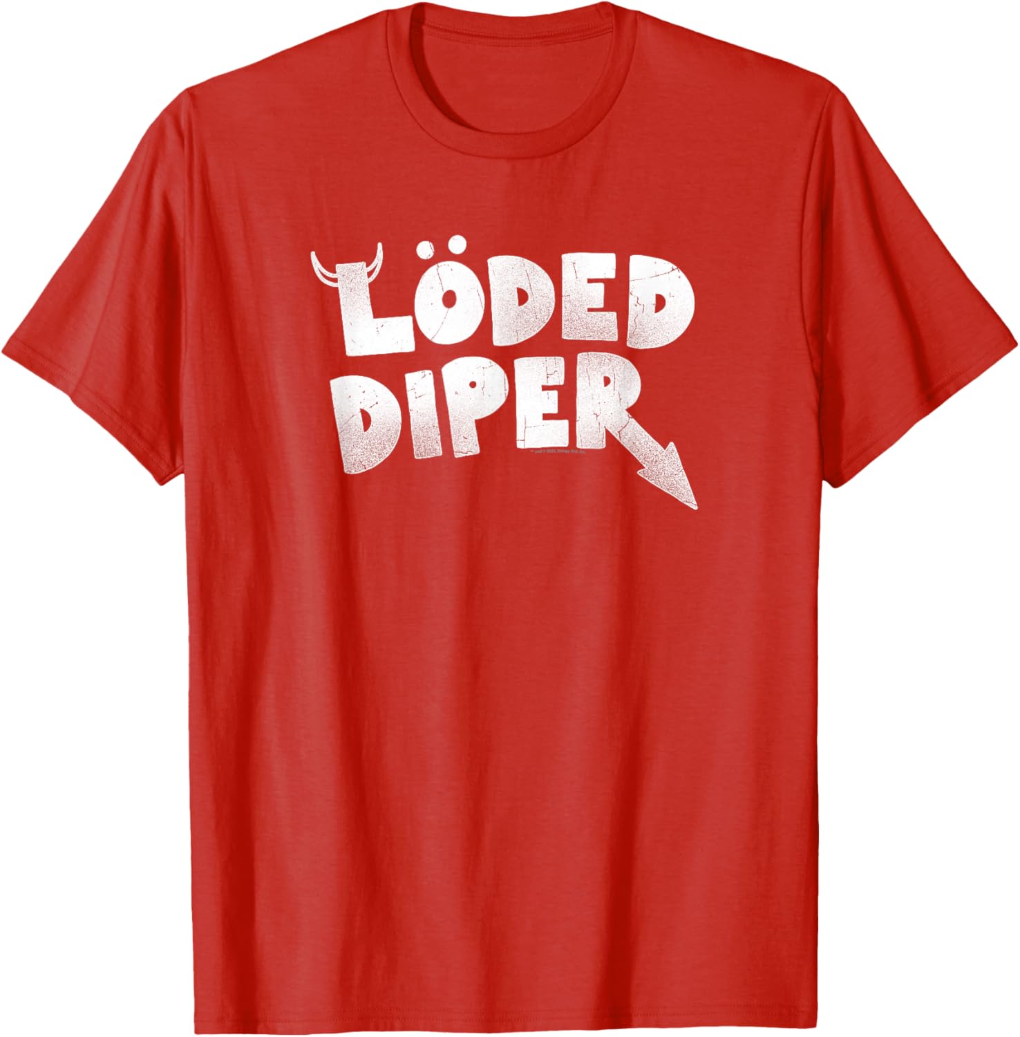 Wimpy Kid LÖDED DIPER Distressed Logo T-Shirt for Fun Style - 14
