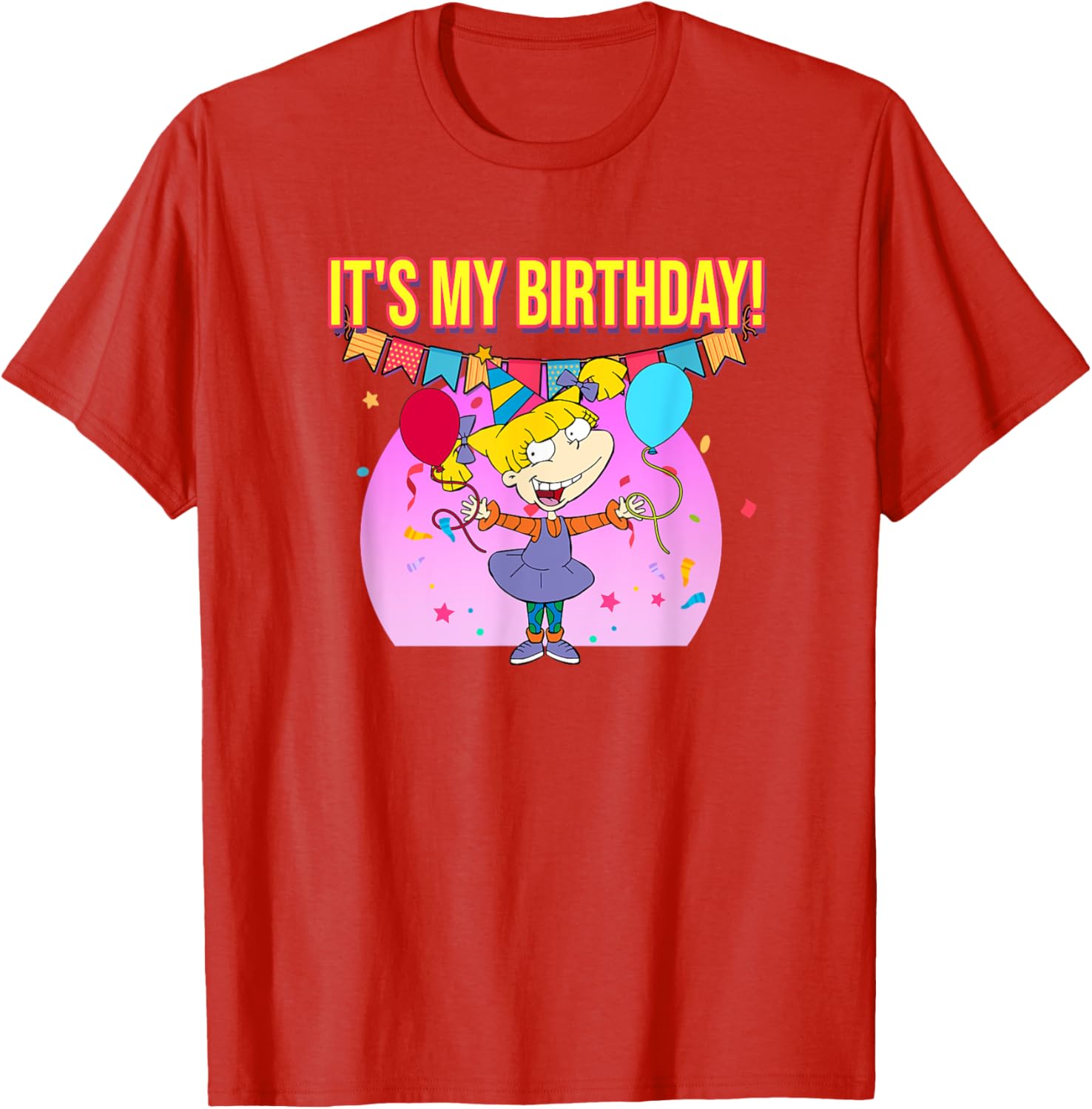 Mademark x Rugrats Angelica Pickles Birthday T-Shirt Fun Kids Apparel - 4