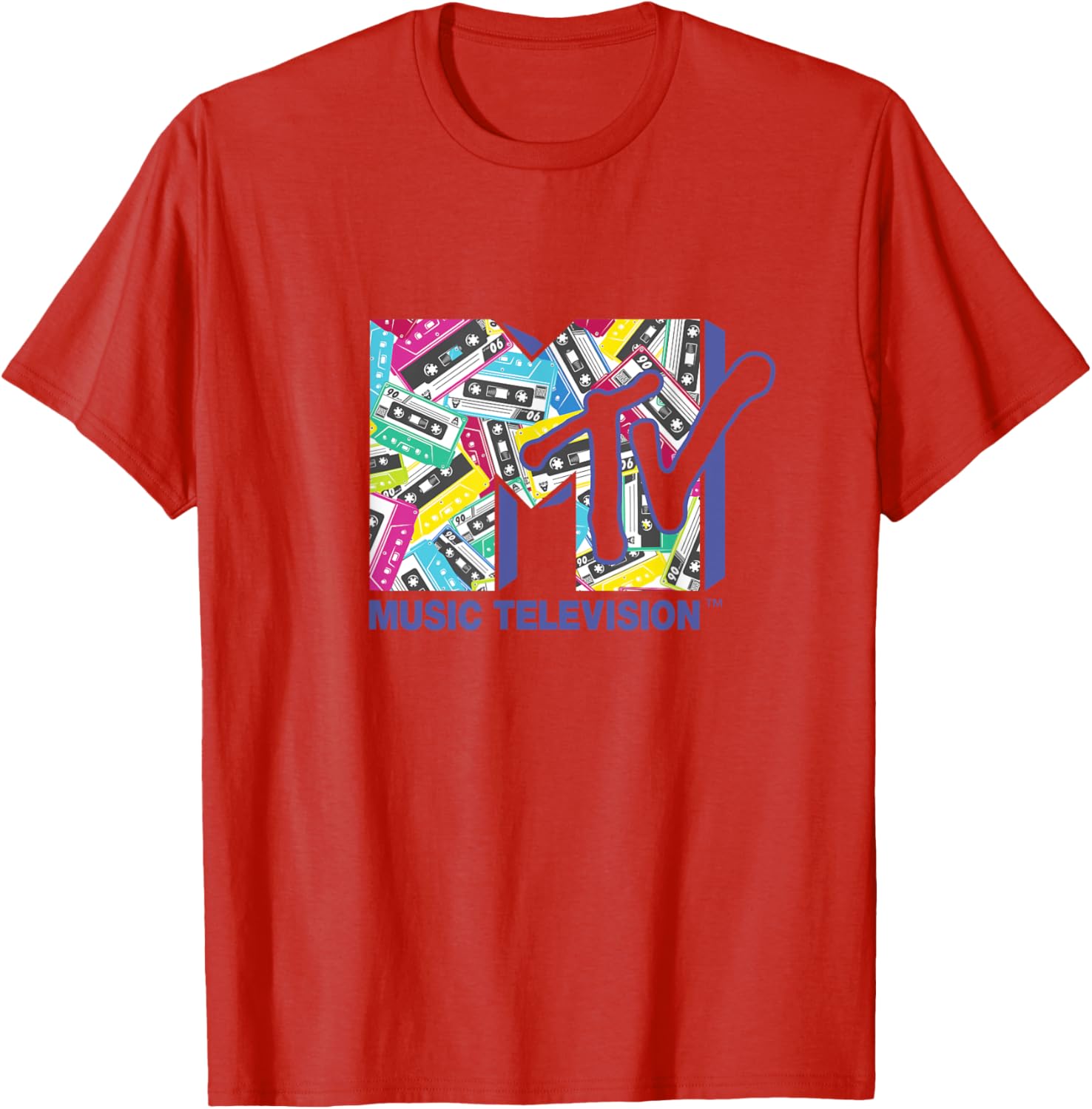 Mademark x MTV 80s Logo T-Shirt with Classic Tapes - Retro Style Apparel - 11