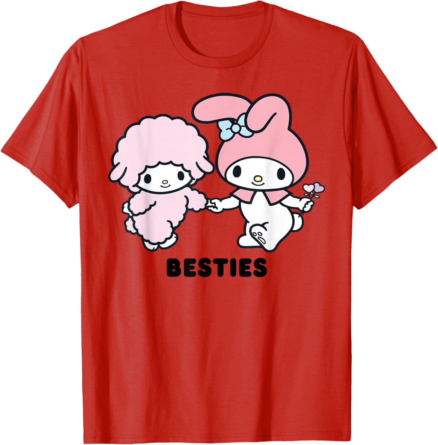 My Melody Besties T-Shirt Cute Graphic Tee for Fans of Adorable Style - 13