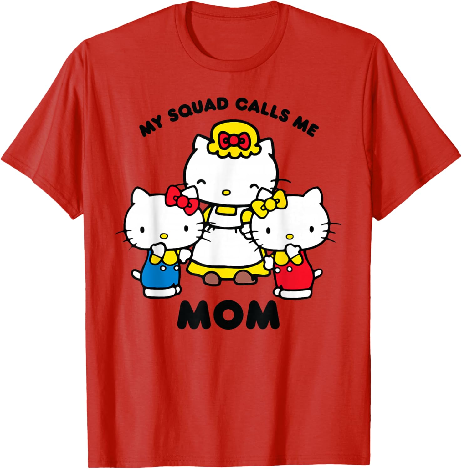 Hello Kitty Mom Squad T-Shirt for Stylish Moms - Cute and Comfy Clothing - 17