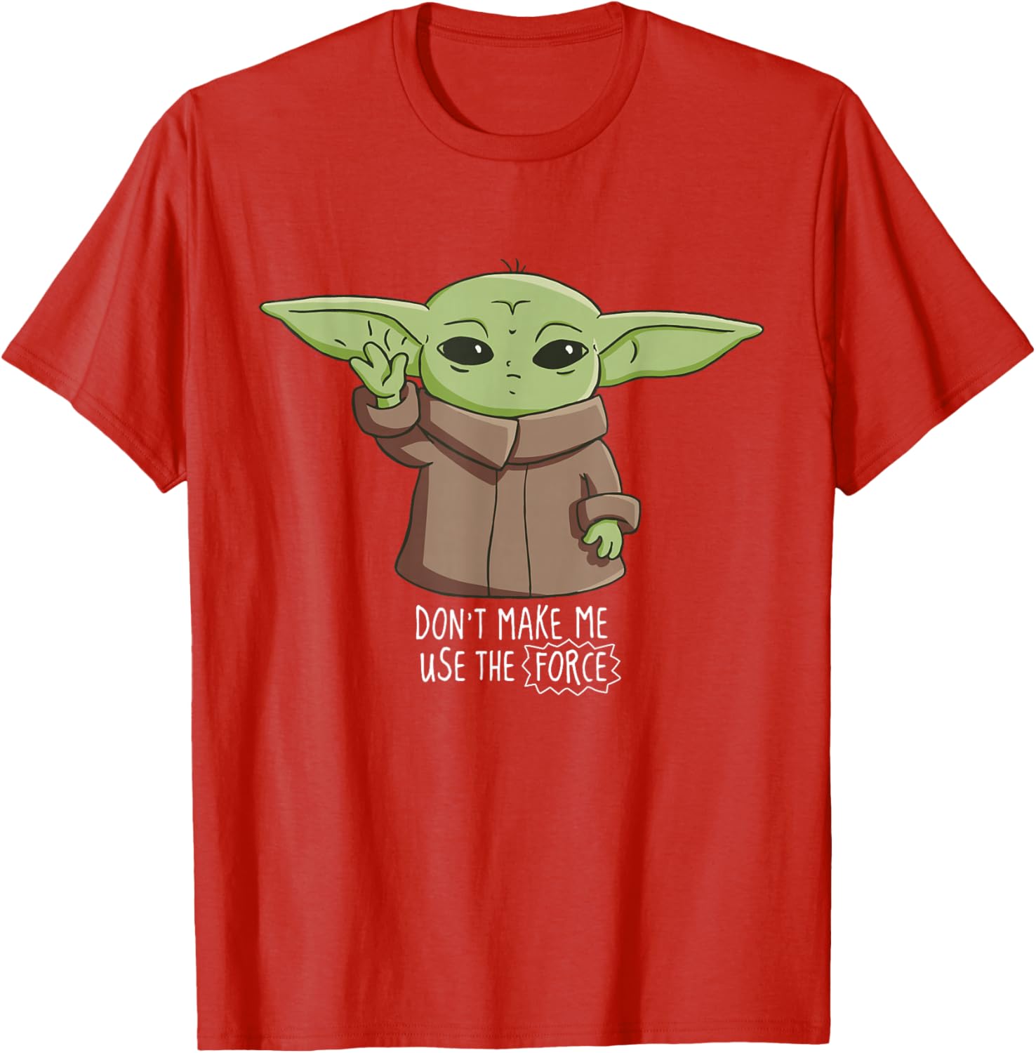 Mandalorian The Child Don't Make Me Use The Force T-Shirt for Fans - 4