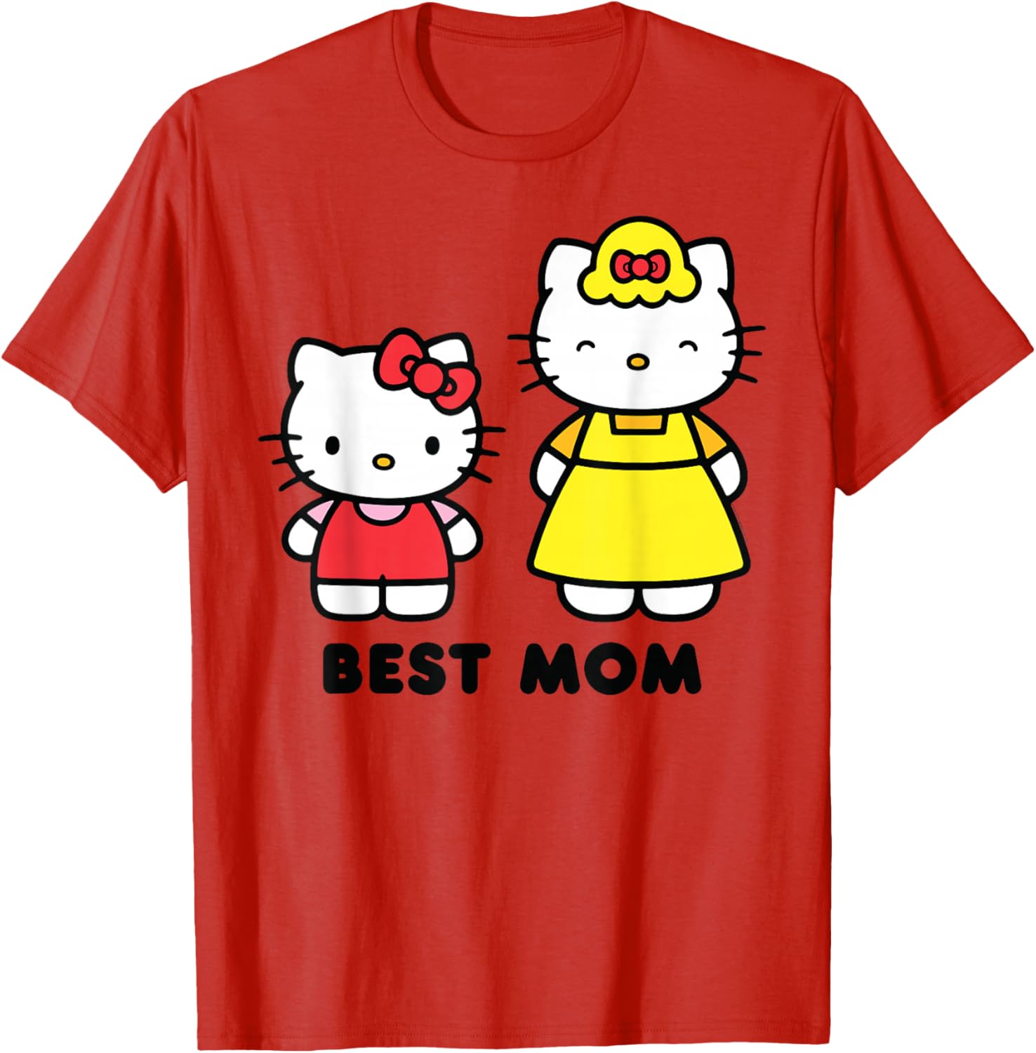Hello Kitty Best Mom Mother's Day T-Shirt for Loving Moms and Gifts - 10