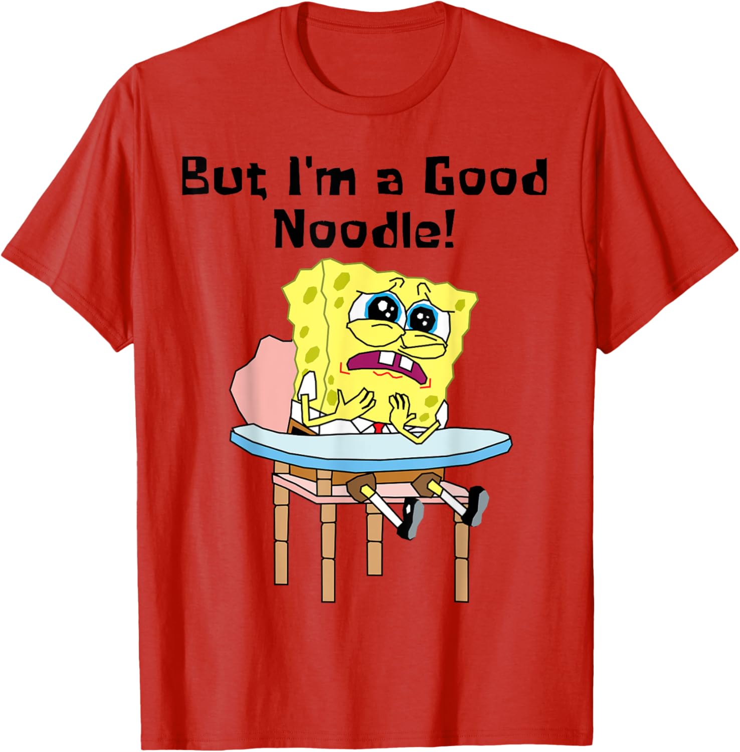 Mademark SpongeBob SquarePants Good Noodle Back To School T-Shirt - 23