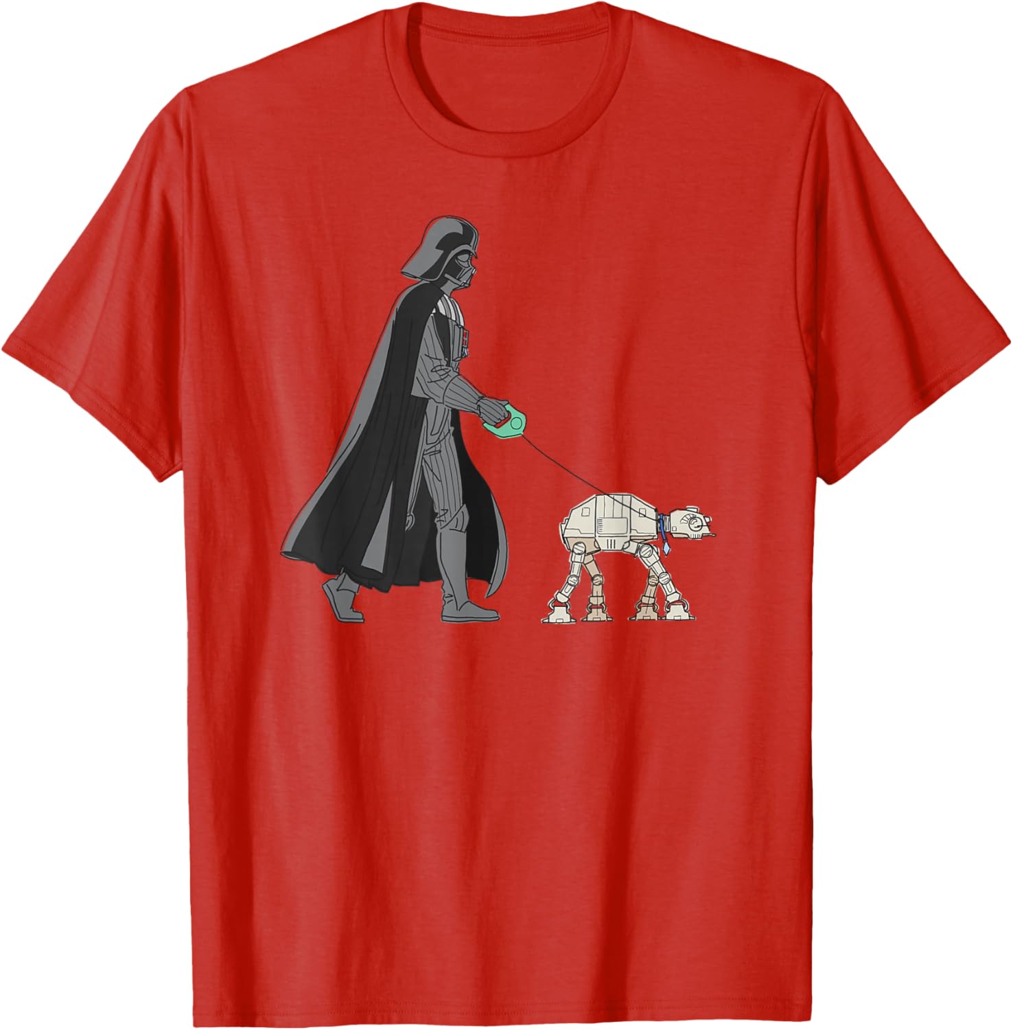 Darth Vader Dog Walker Meme T-Shirt for Star Wars Fans and Pets Lovers - 8