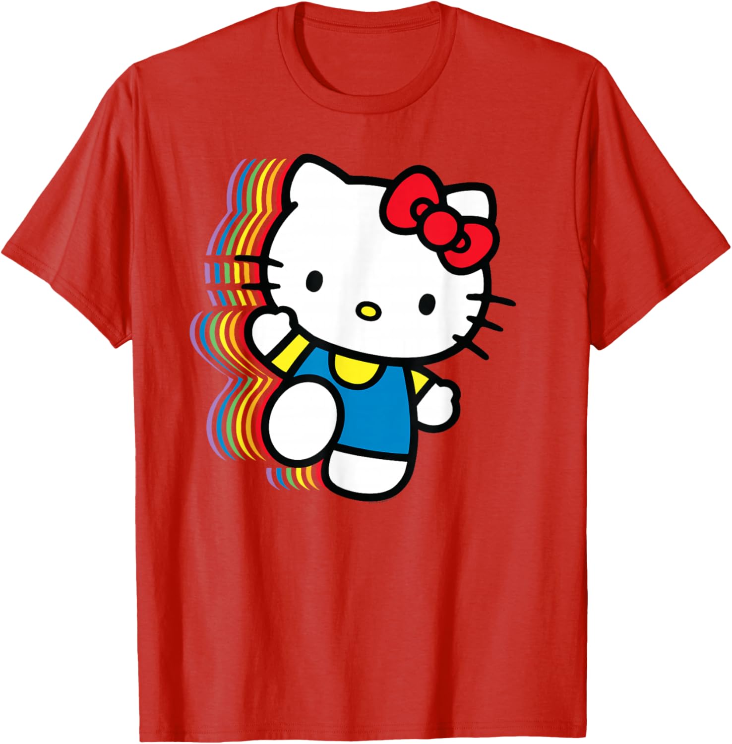 Hello Kitty Rainbow T-Shirt for Kids - Cute and Colorful Fashion Wear - 13