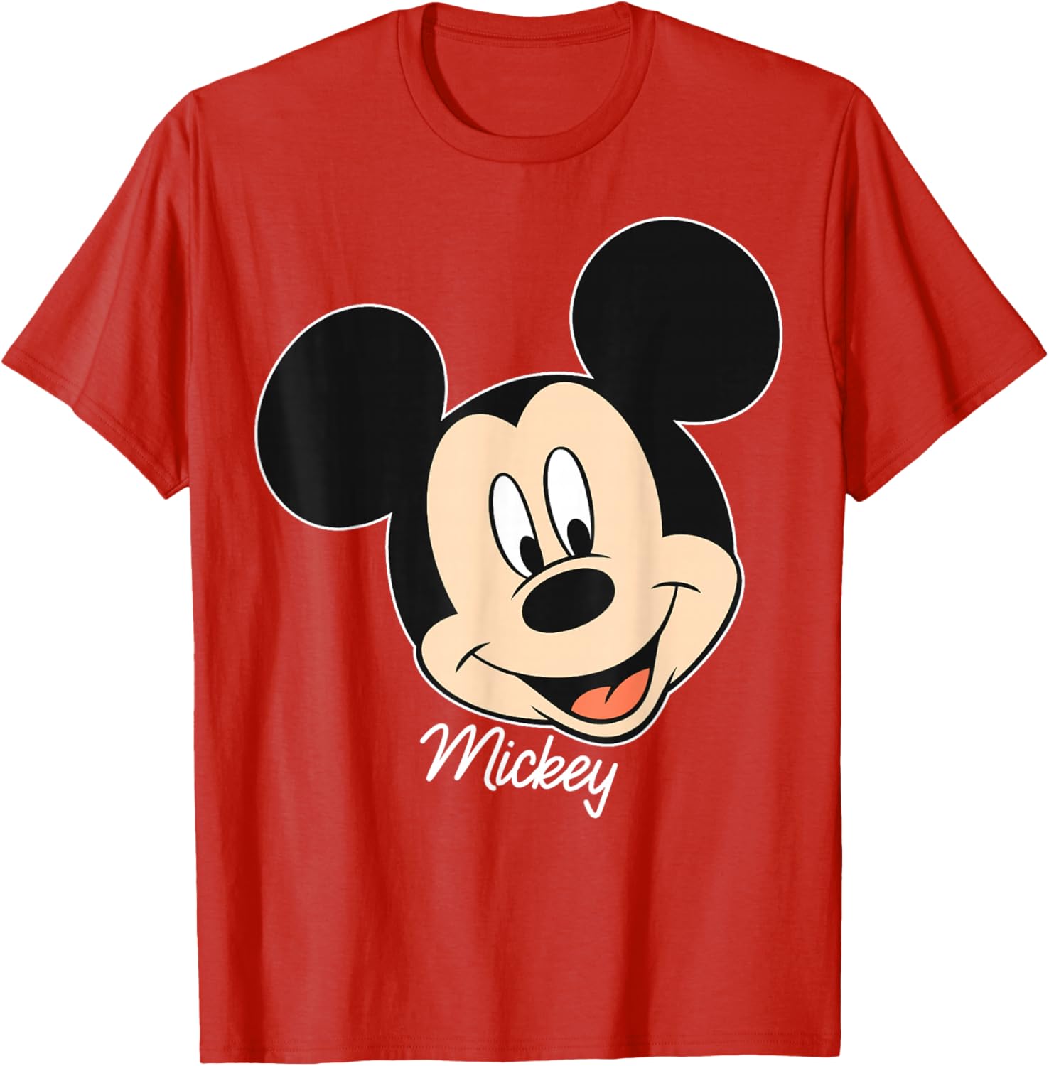 Disney Mickey Mouse Big Face T-Shirt for Kids and Adults - Fun Apparel - 8