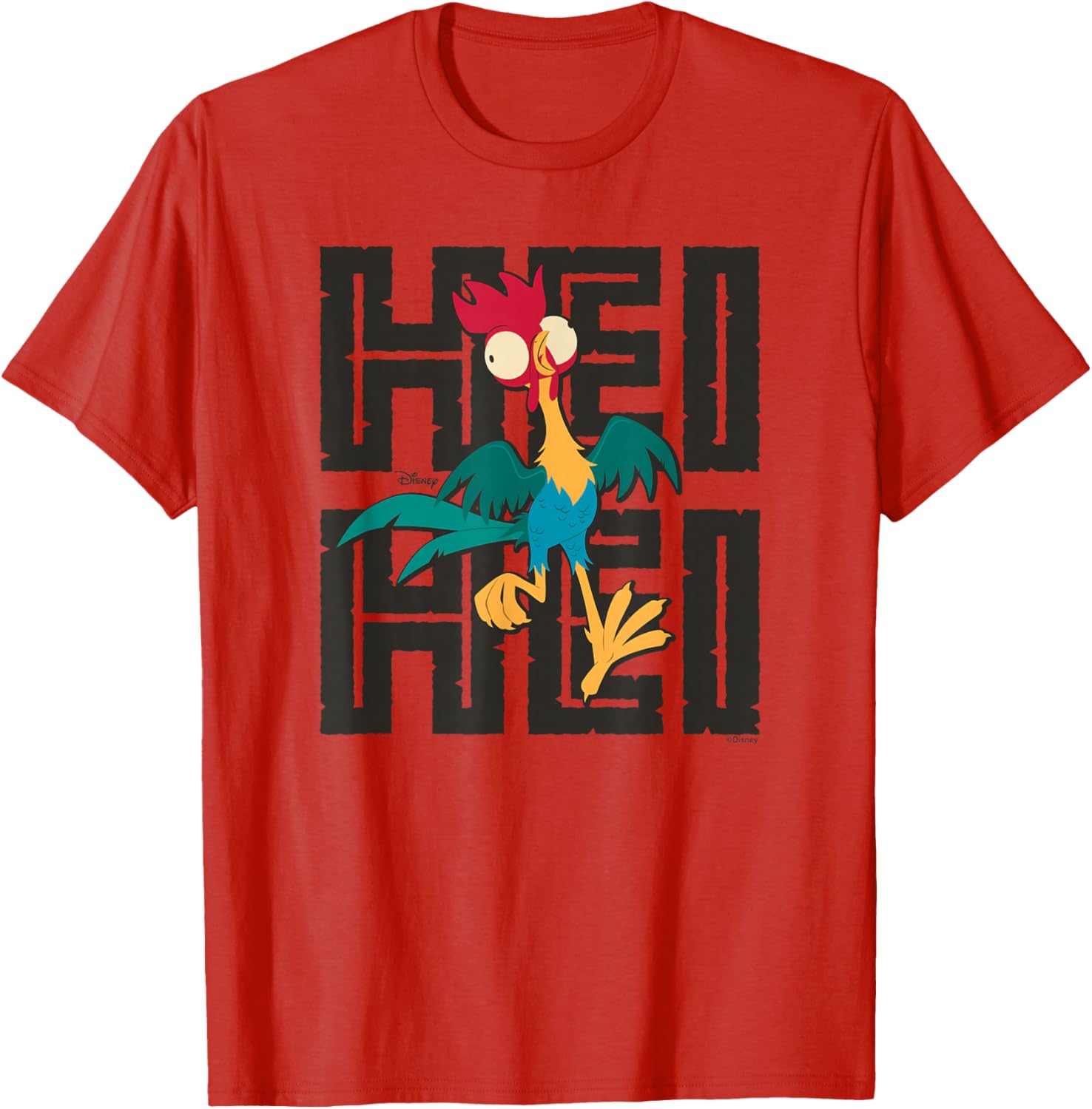 Moana Hei Hei Rooster T-Shirt for Kids and Adults, Fun Graphic Tee - 15