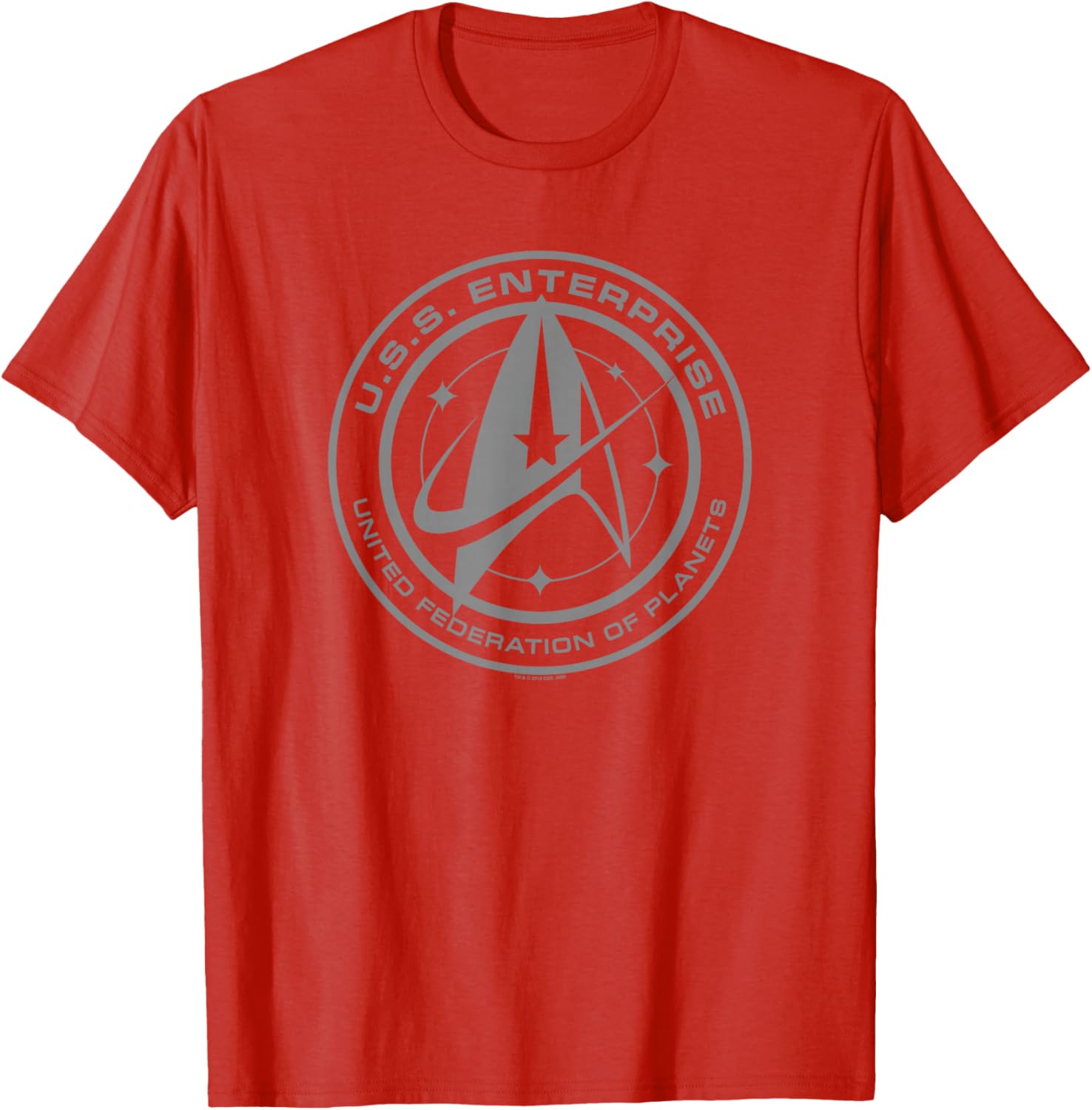 Star Trek Discovery Enterprise Crest T-Shirt for Fans and Collectors - 10
