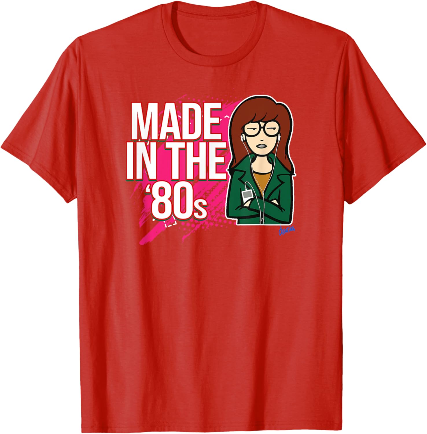 Mademark x Daria Retro 80s T-Shirt for Vintage Style Enthusiasts - 15