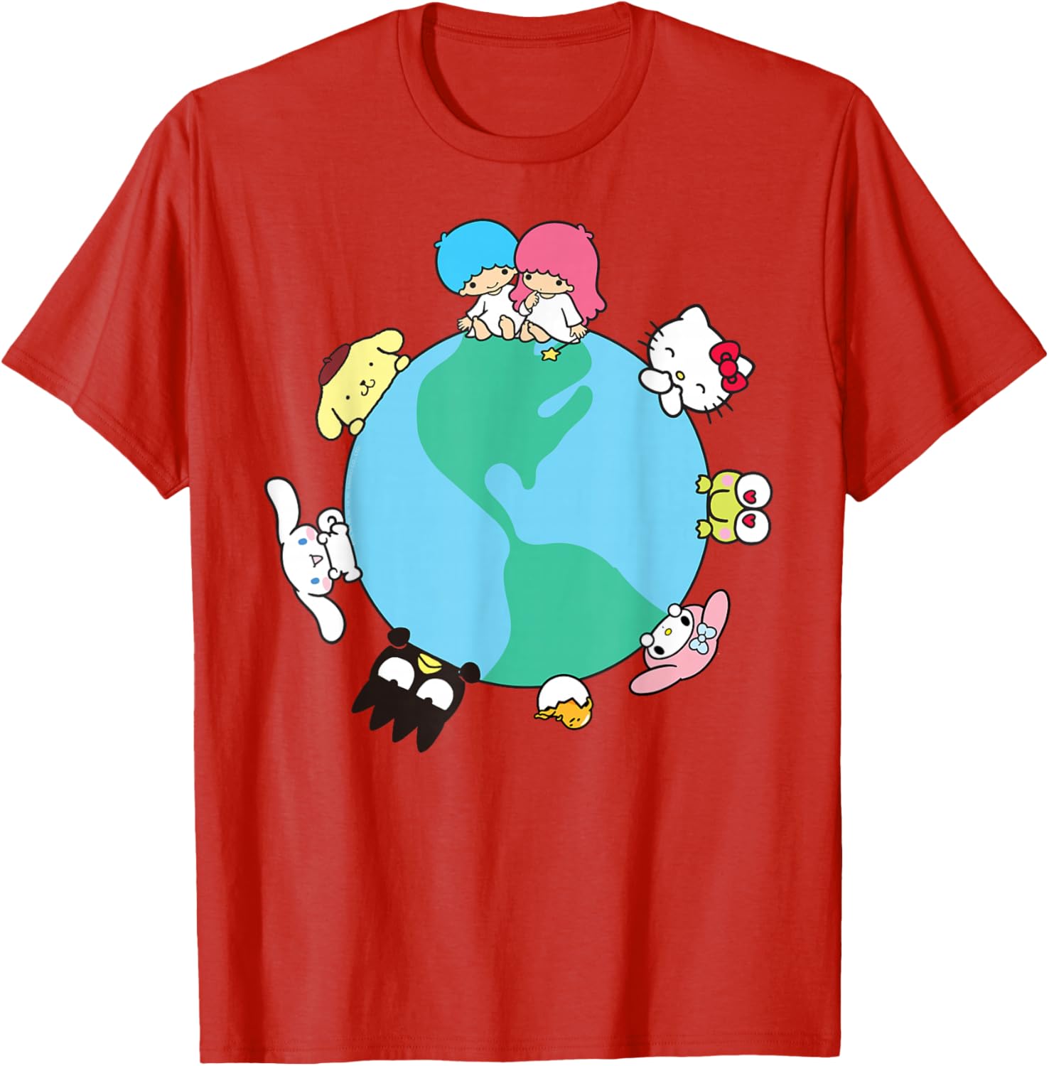 Hello Kitty and Friends Sanrio Earth T-Shirt for Fun and Fashion Lovers - 19