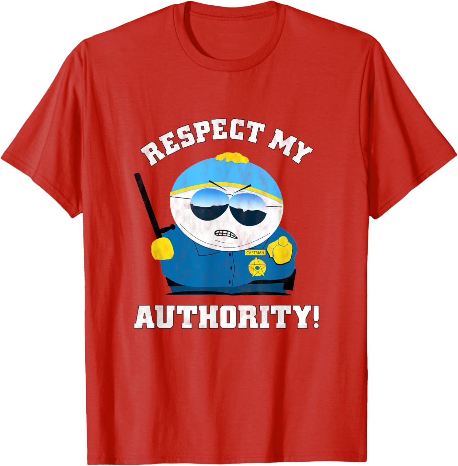 South Park Officer Cartman T-Shirt Fun Apparel for Fans and Collectors - 3