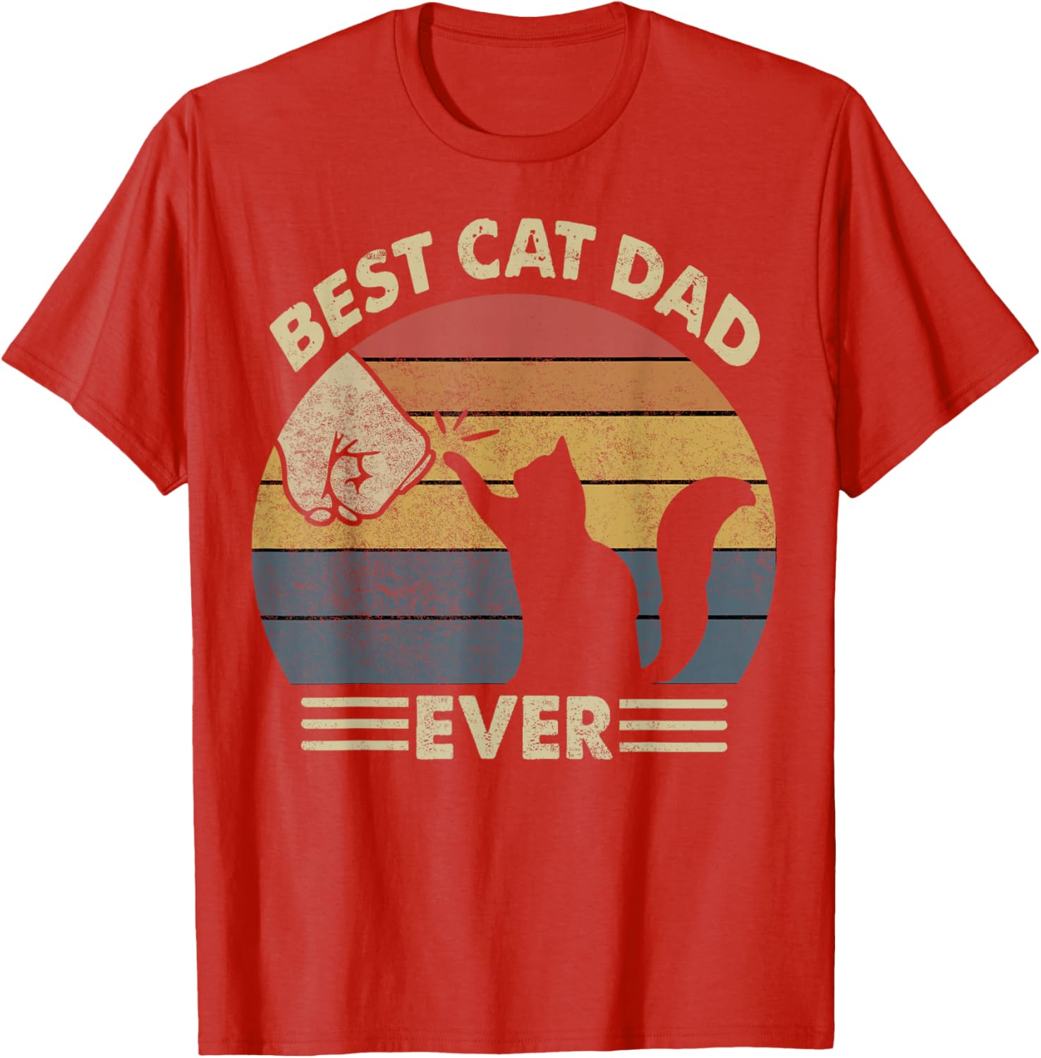 Funny Cat Dad T-Shirt for Men - Best Gift for Cat Lovers - 2