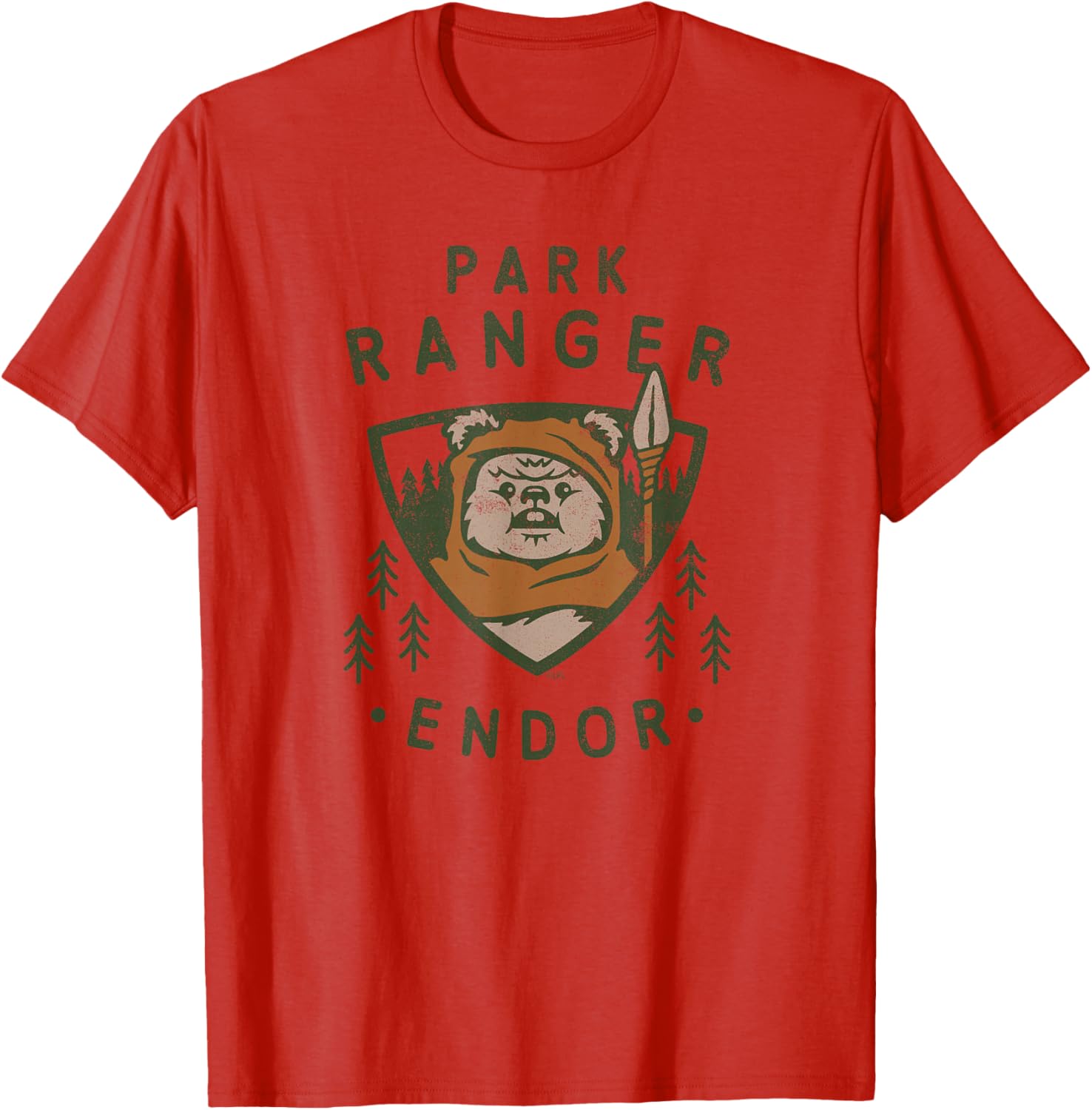 Ewok Park Ranger Endor T-Shirt for Star Wars Fans - Adventure Awaits! - 7
