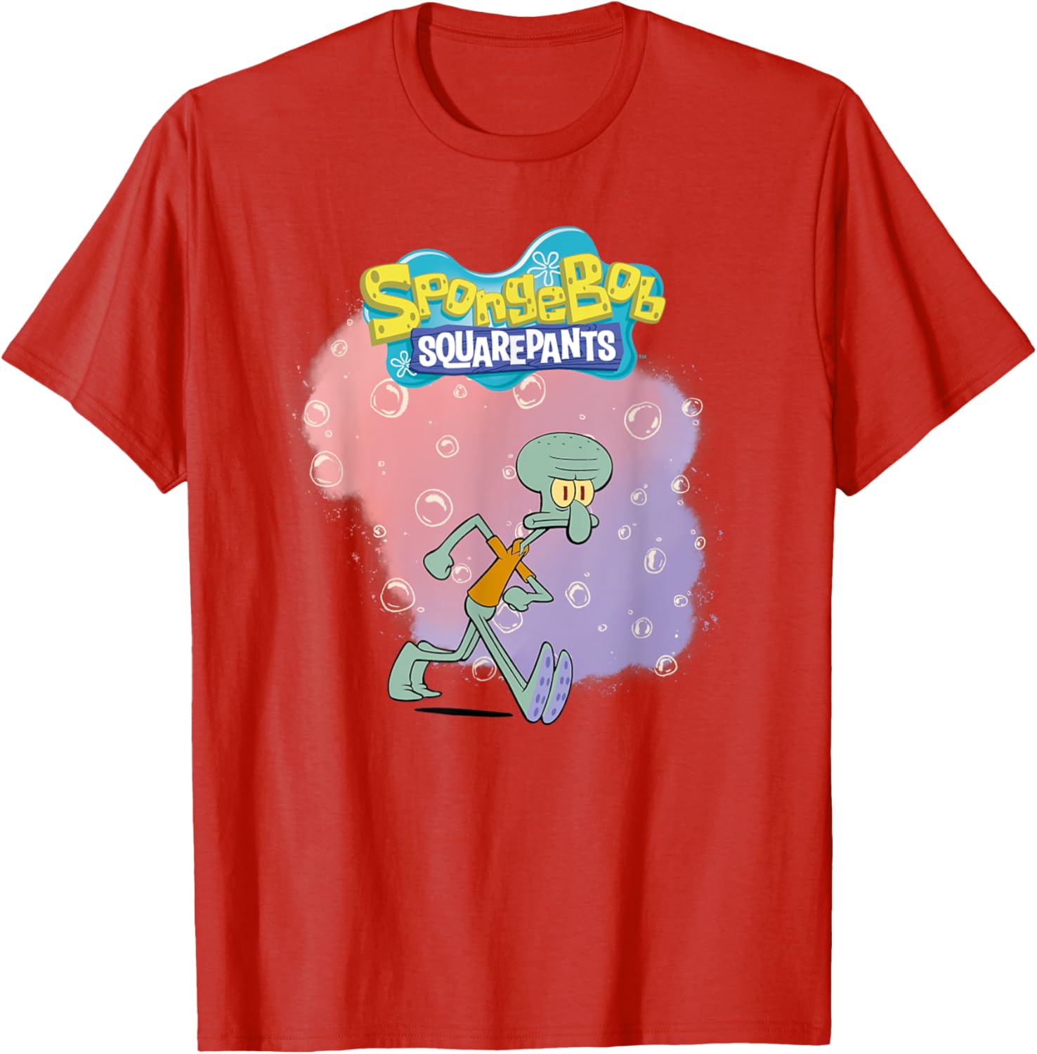 Original SpongeBob SquarePants Squidward T-Shirt for Fans of Fun Apparel - 5