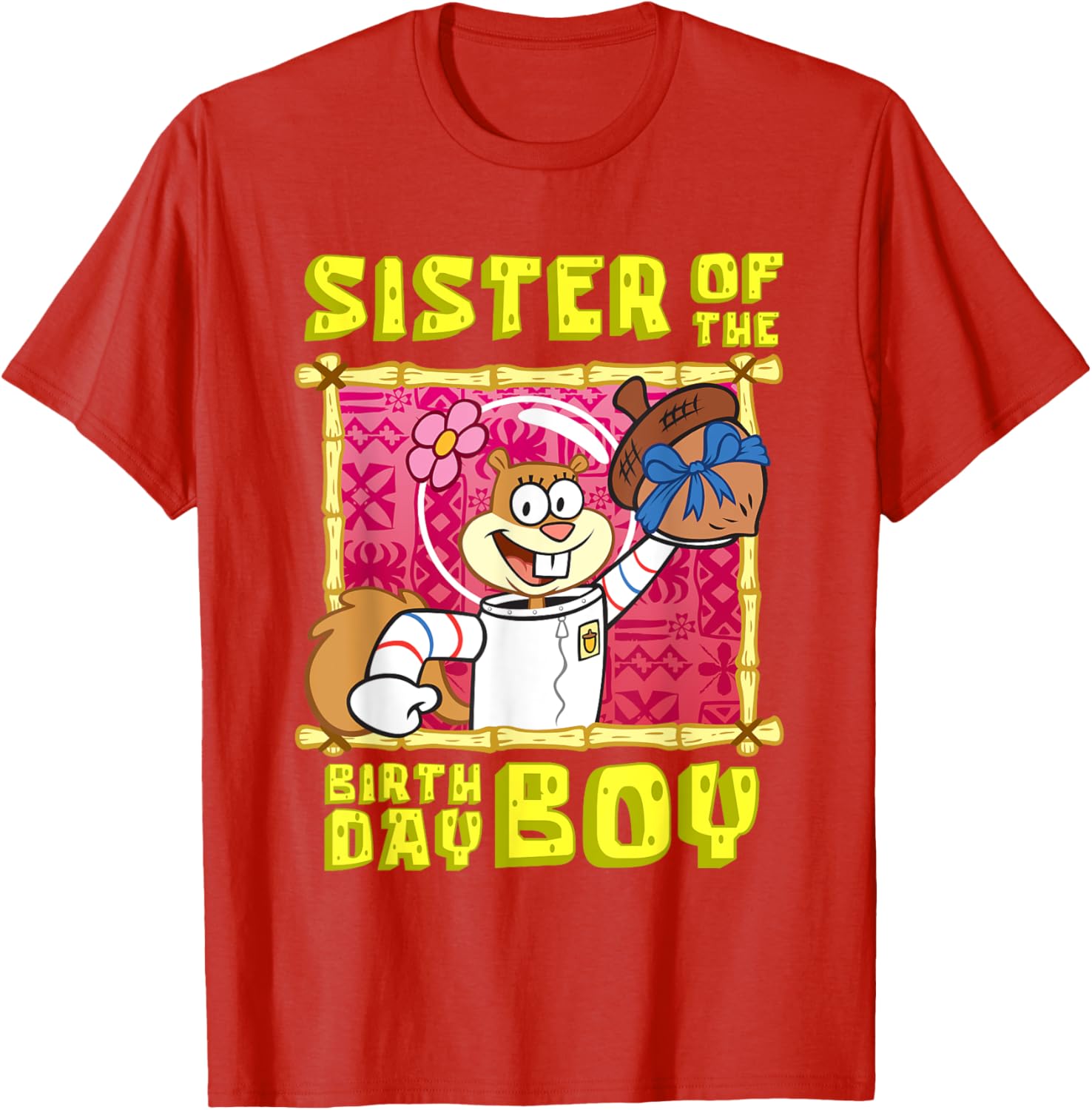 Mademark SpongeBob Sister Birthday Gift T-Shirt for Girls Fun Design - 19