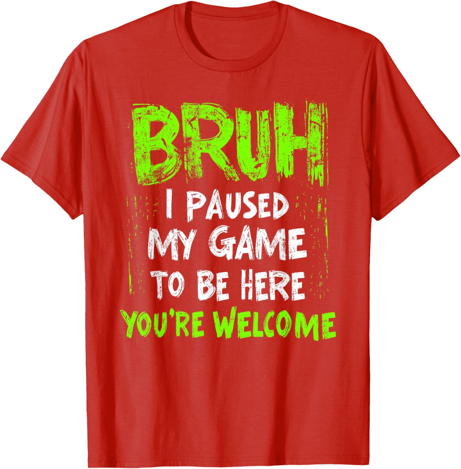Funny Gamer T-Shirt for Teen Boys I Paused My Game Cool Video Game Tee - 3