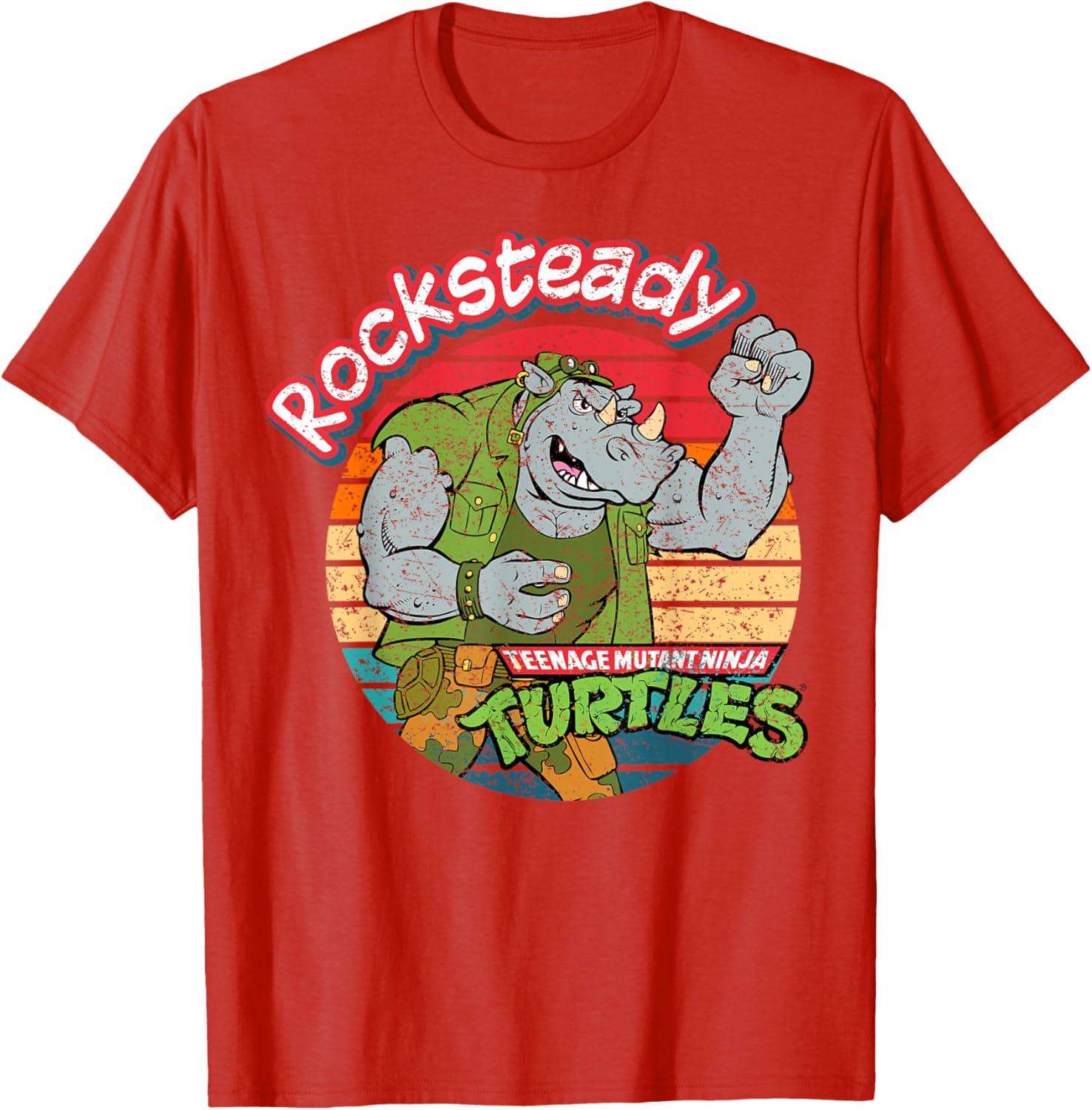 Mademark TMNT Rocksteady Ready For Action T-Shirt for Fans and Collectors - 7