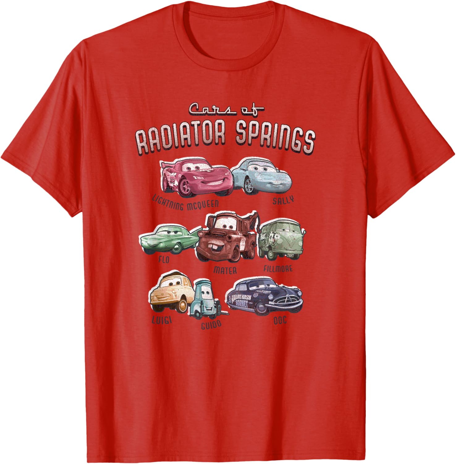 Disney Pixar Cars Radiator Springs T-Shirt for Fans of Lightning McQueen - 12