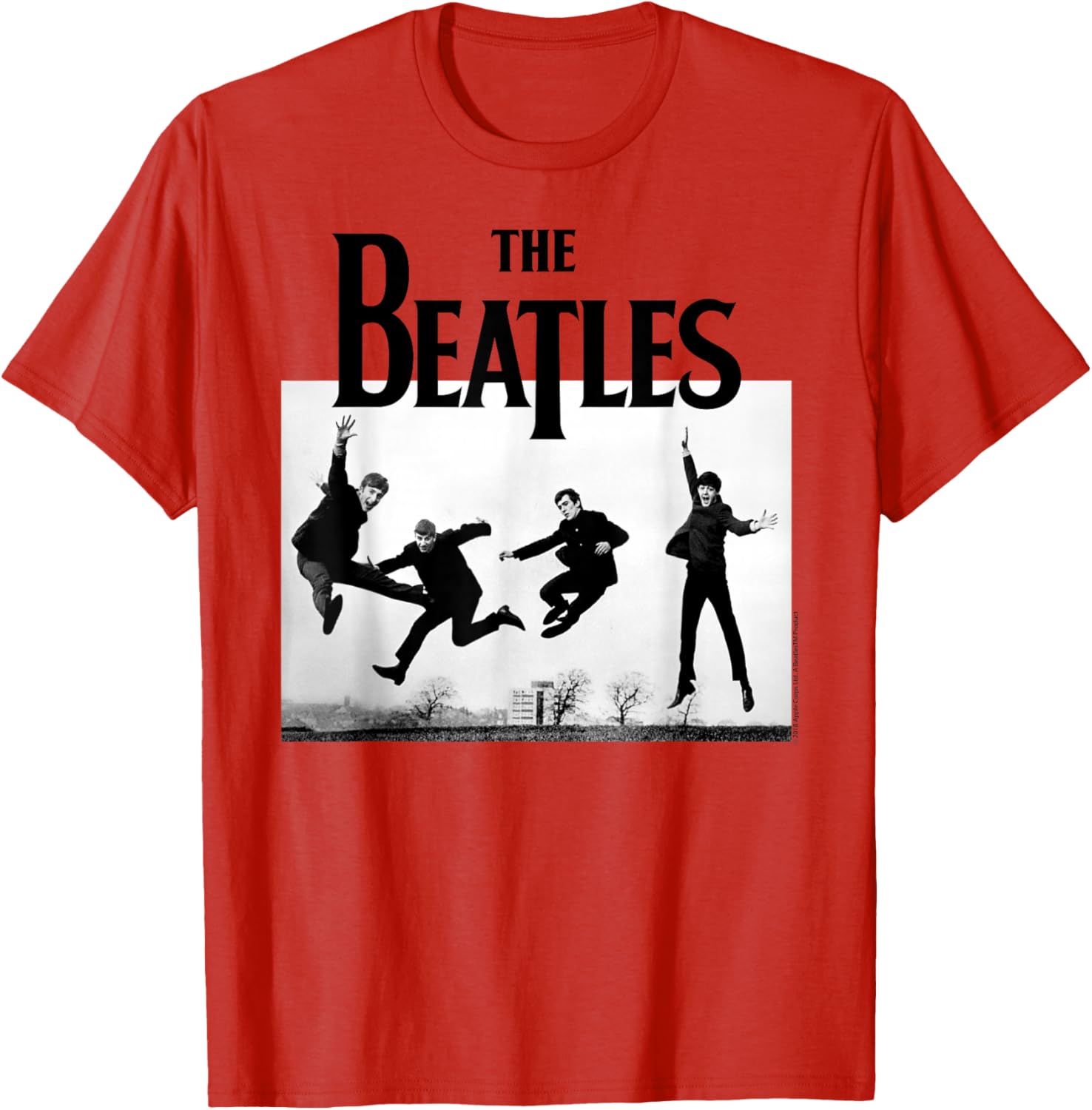 The Beatles Jump at Sefton Park T-Shirt for Music Fans and Collectors - 11