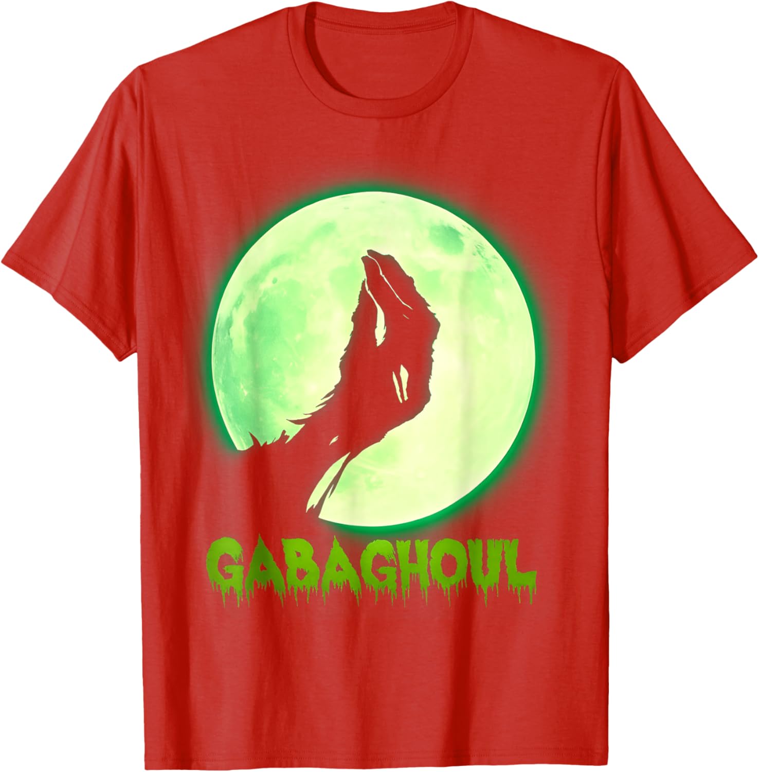 Gabaghoul Funny Hand Moon Italian Joke Halloween T-Shirt for Men and Women - 19