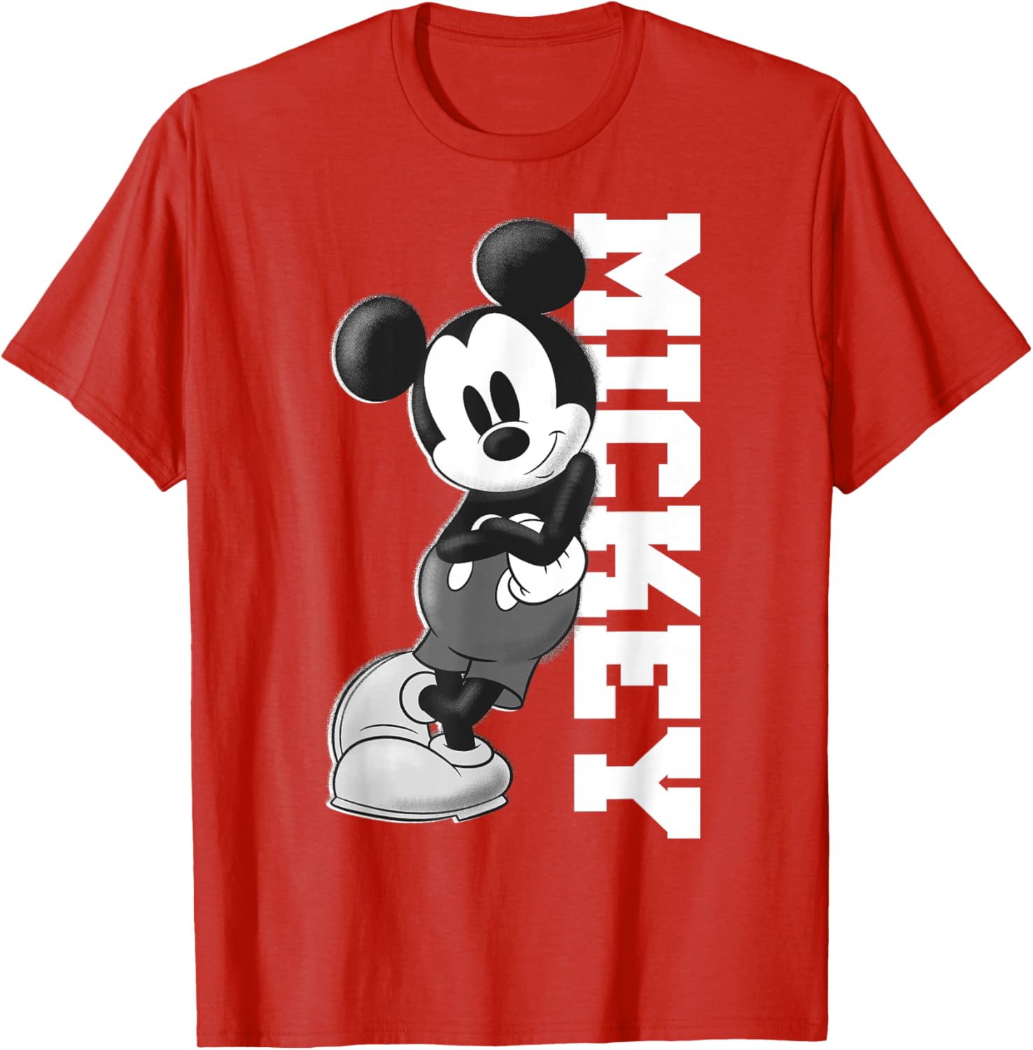 Disney Mickey Mouse White T-Shirt Featuring Fun Name Graphic - 15