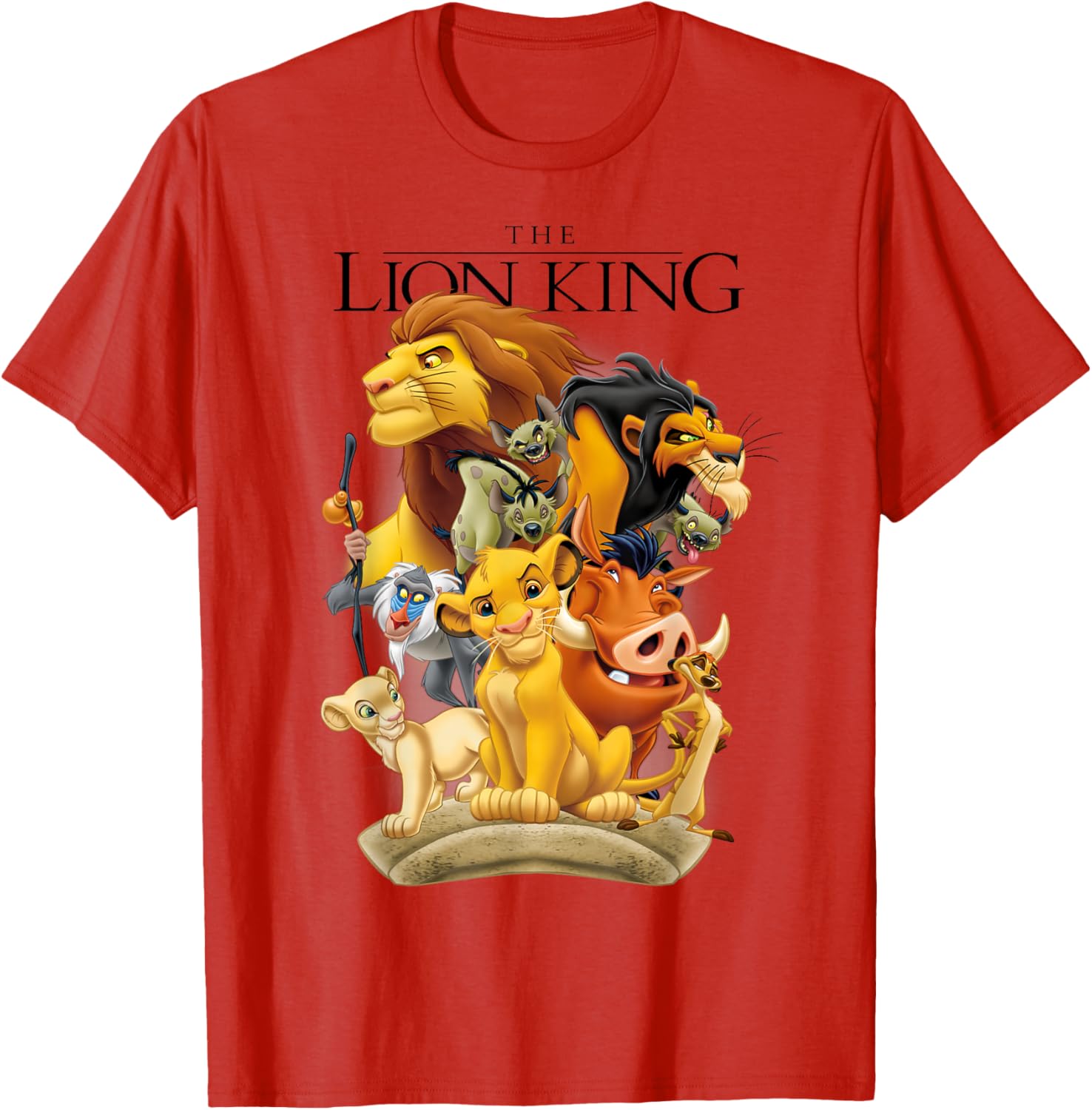 Disney The Lion King Pride Land Characters T-Shirt for Fans and Collectors - 9