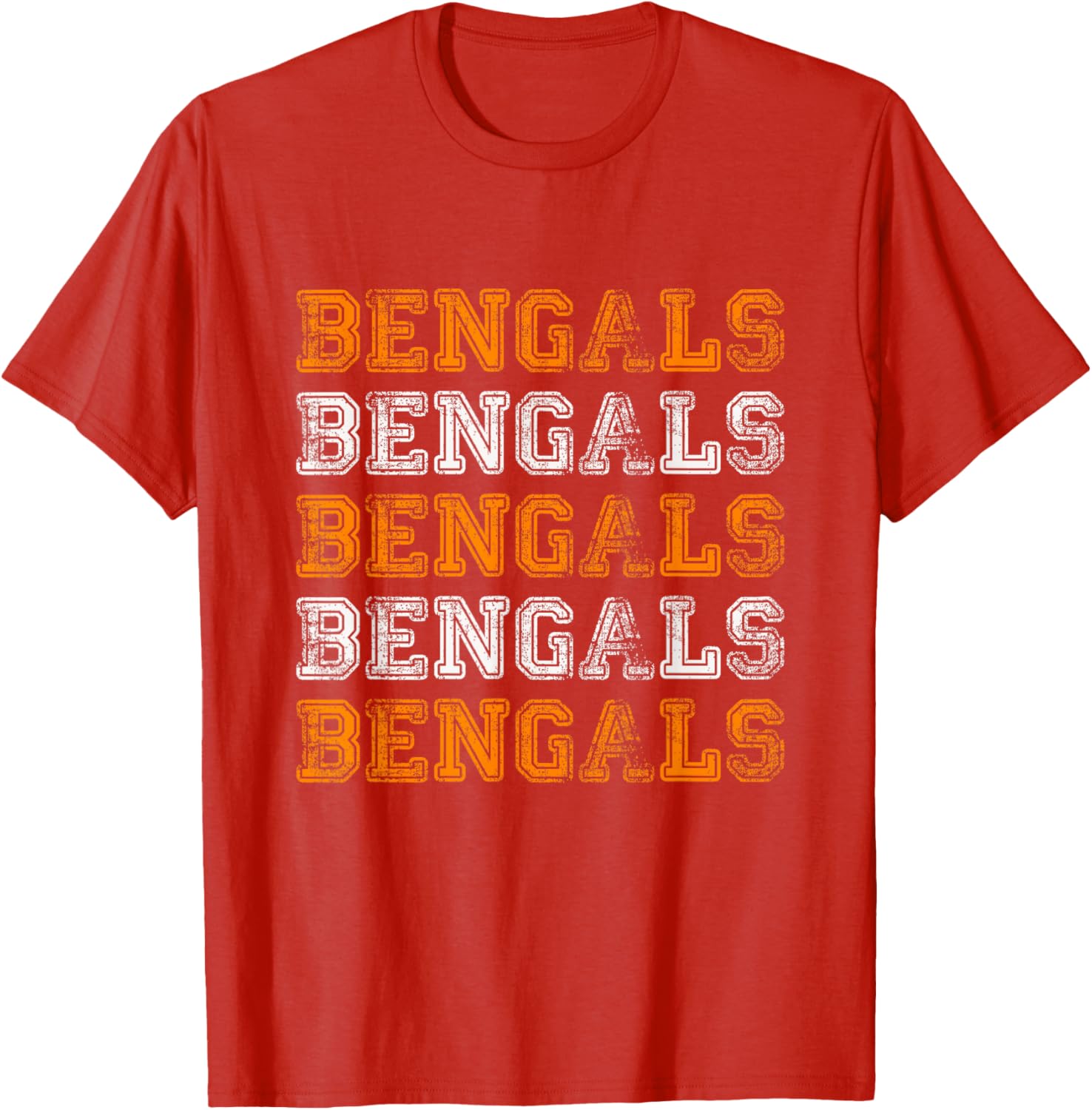 Vintage Retro Bengals T-Shirt for Trendy Sports Fans and Style Enthusiasts - 4