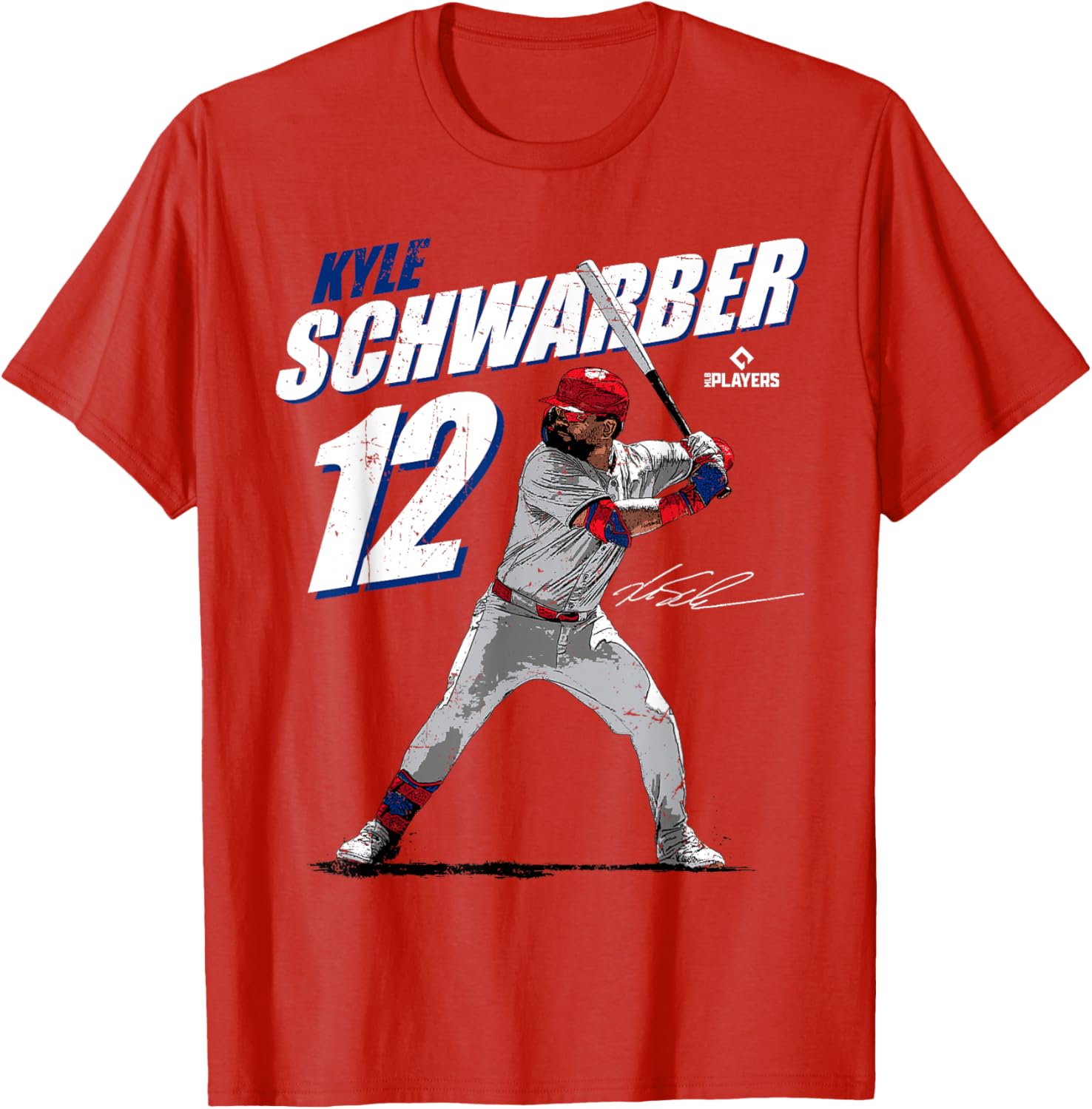 Kyle Schwarber Philadelphia Baseball Players MLBSWB3001 T-Shirt Design - 1