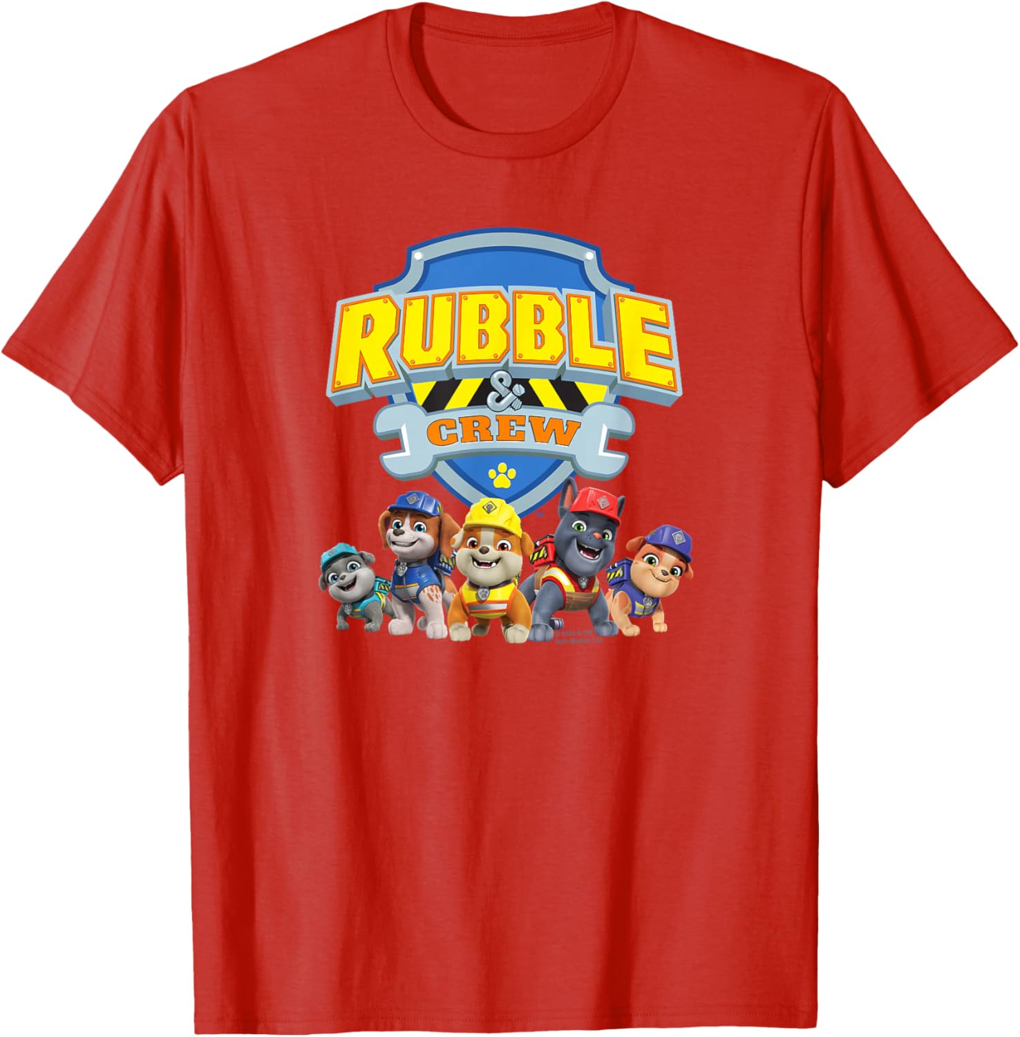 Rubble and Crew Logo T-Shirt for Kids - Fun and Stylish Apparel - 4