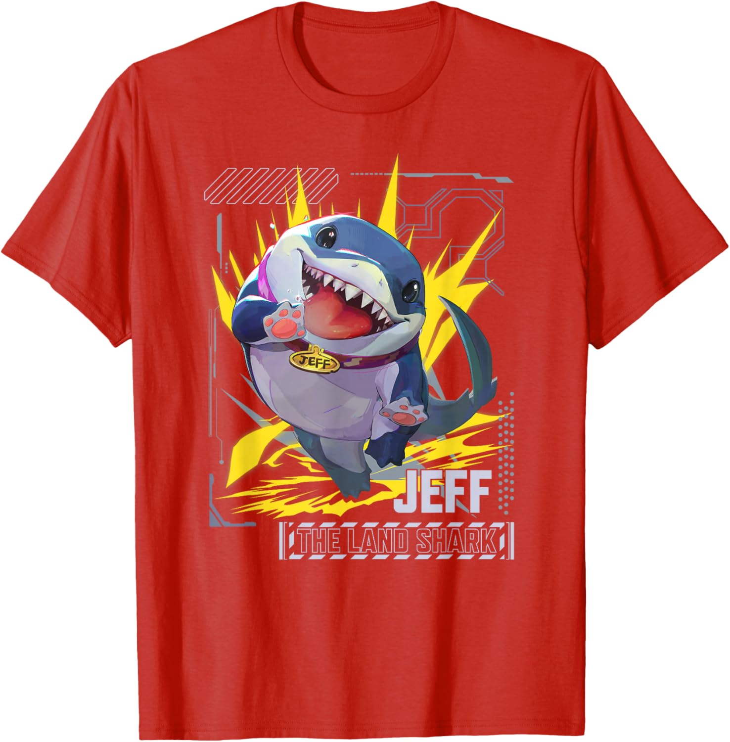 Marvel Rivals Jeff the Land Shark T-Shirt for Superhero Gamers - 21