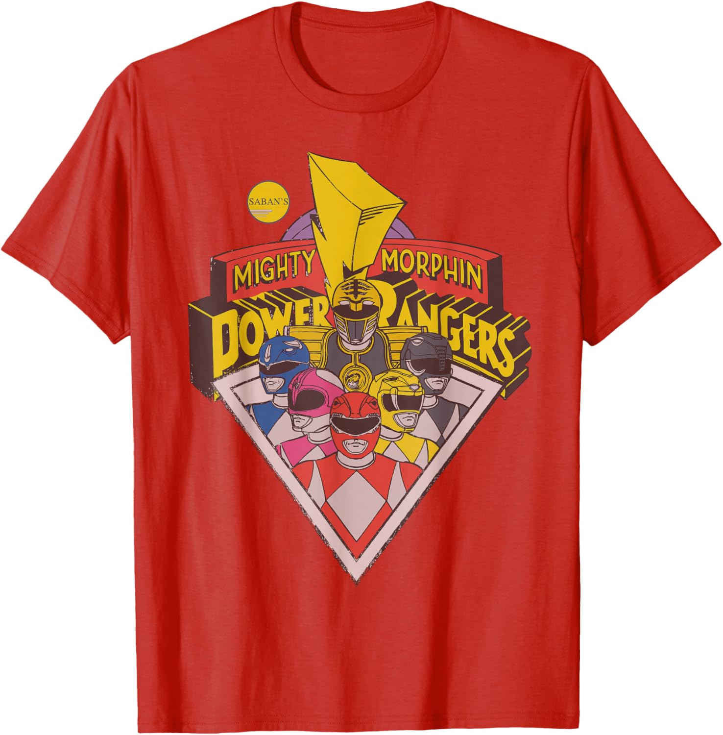 Power Rangers Team Logo T-Shirt for Fans of Adventure and Fun - 11