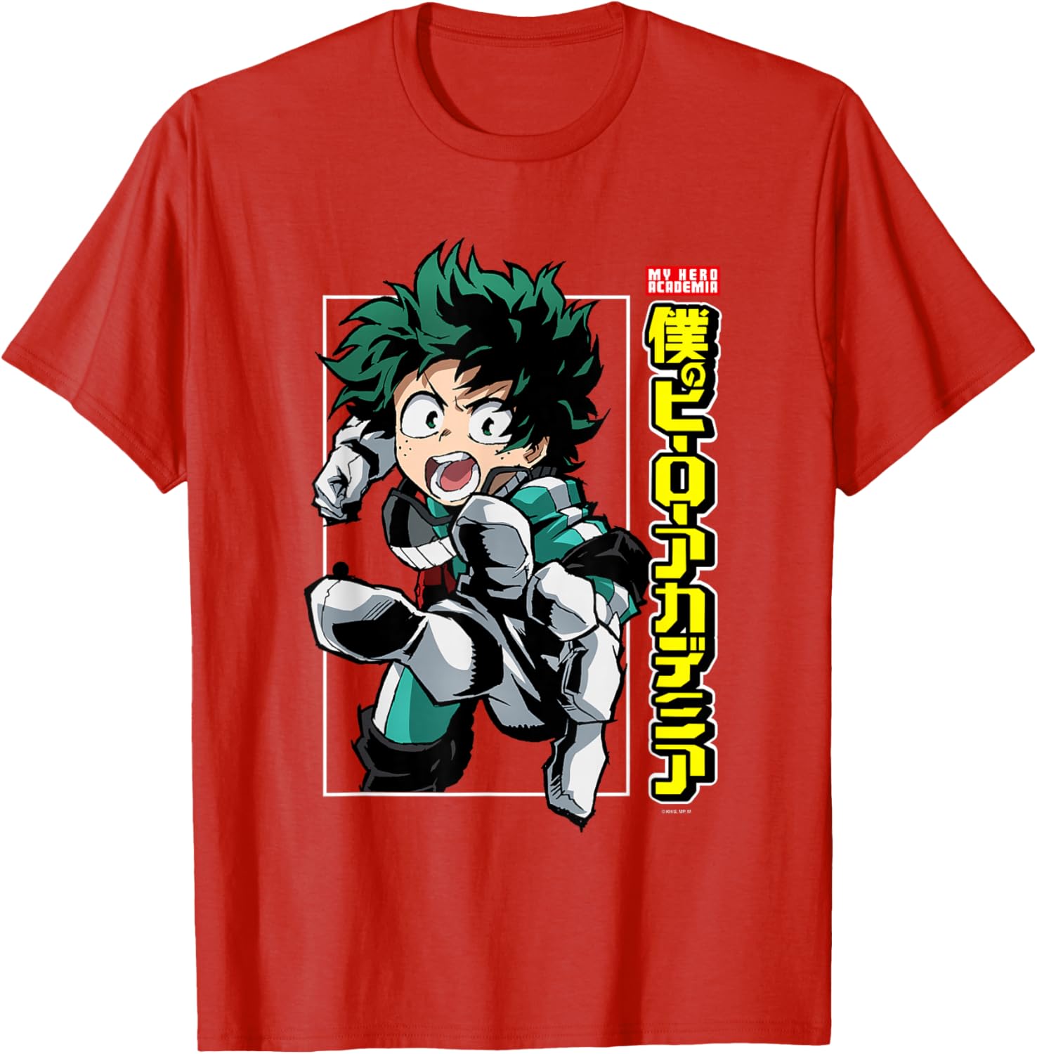 My Hero Academia Deku Logo T-Shirt Cool Anime Fan Apparel for All - 3