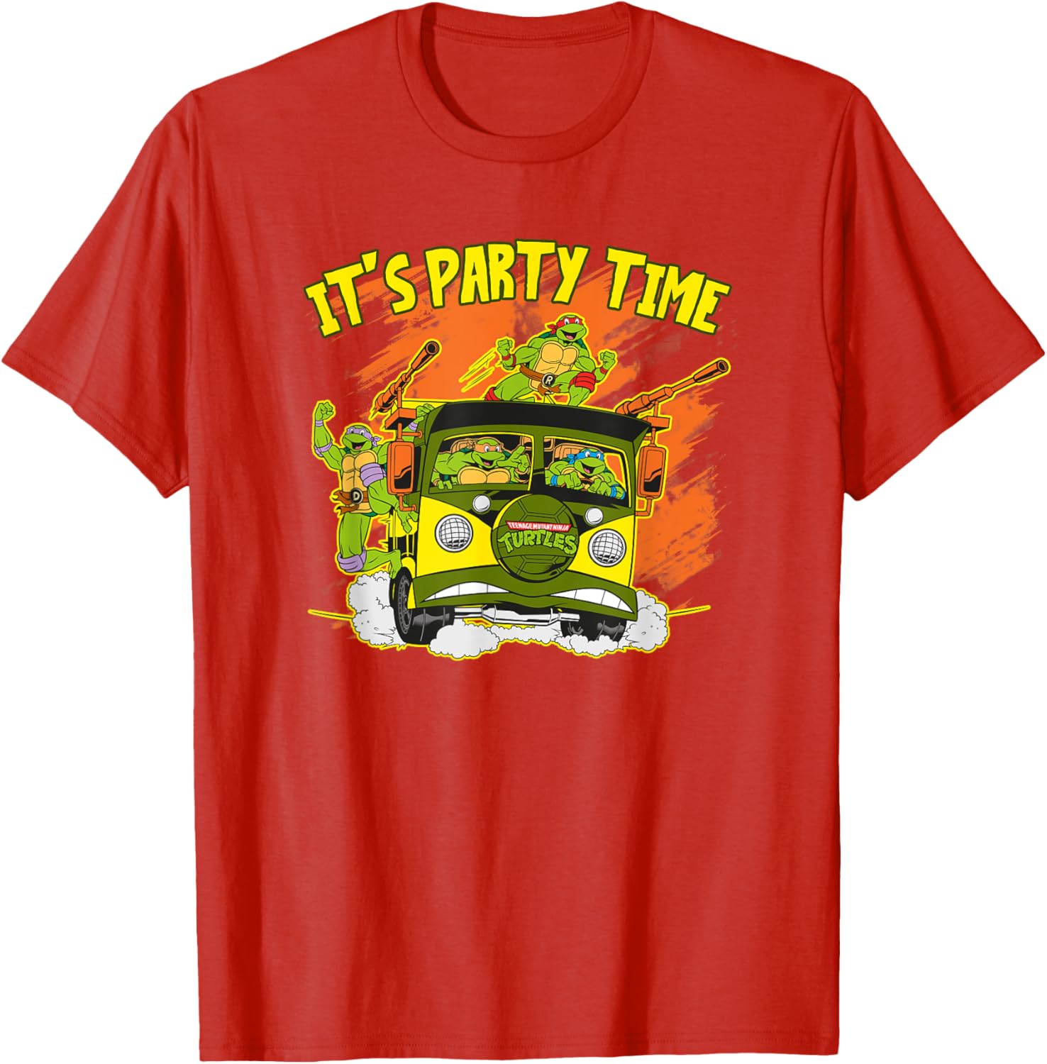 Mademark Teenage Mutant Ninja Turtles Party Time T-Shirt for Kids - 18